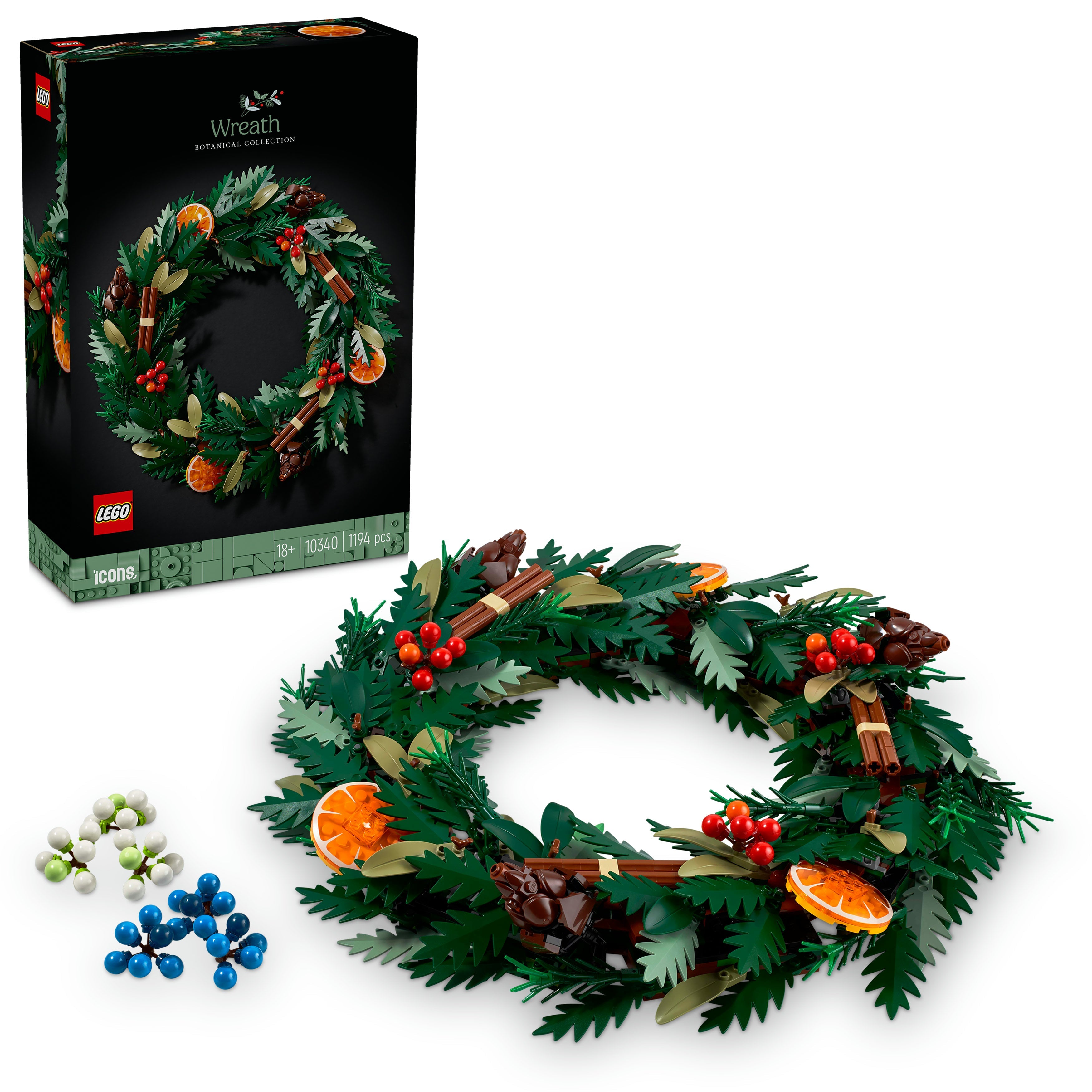 LEGO® 10340 Botanicals Weihnachtskranz