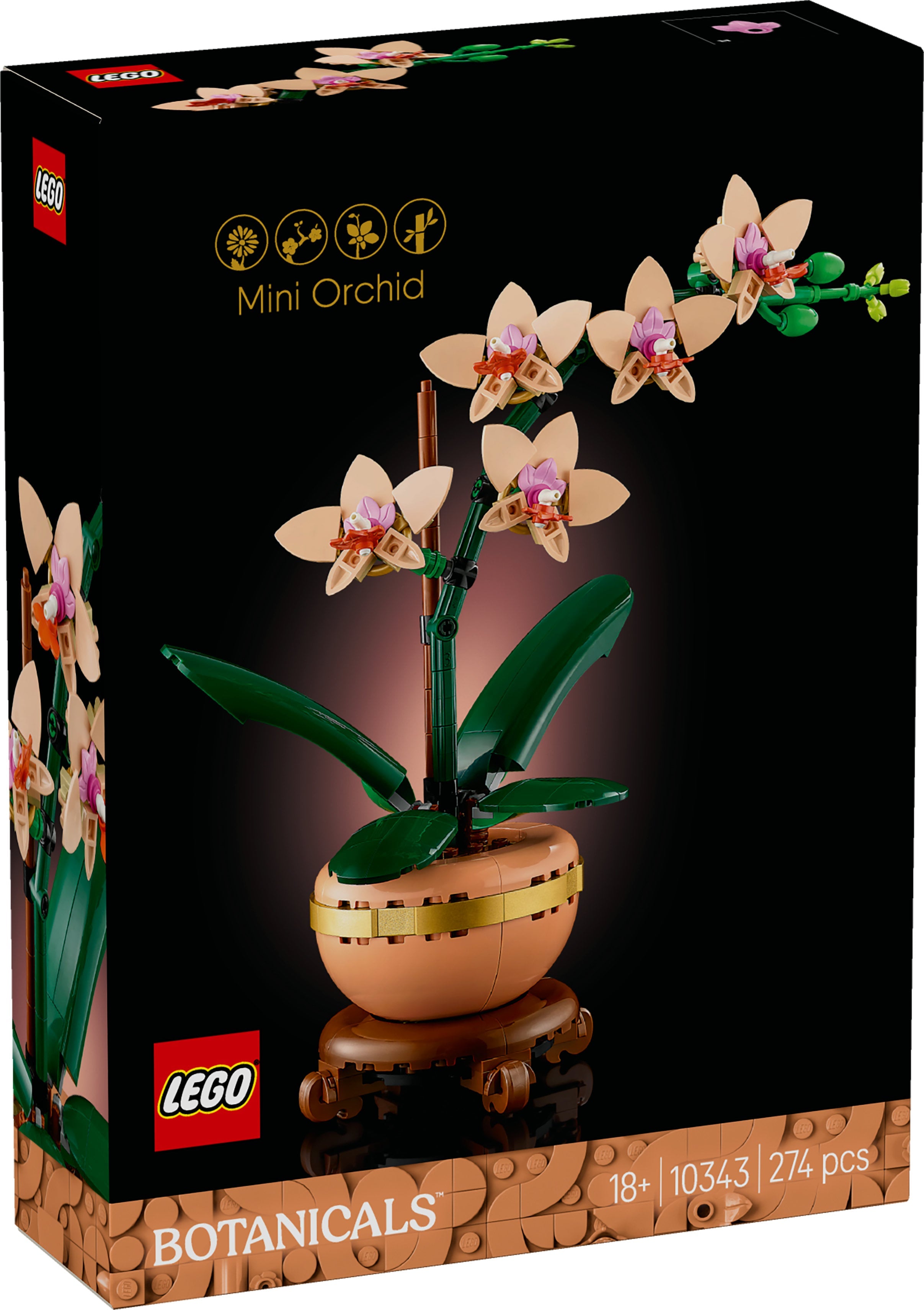 LEGO® 10343 Botanicals Mini-Orchidee