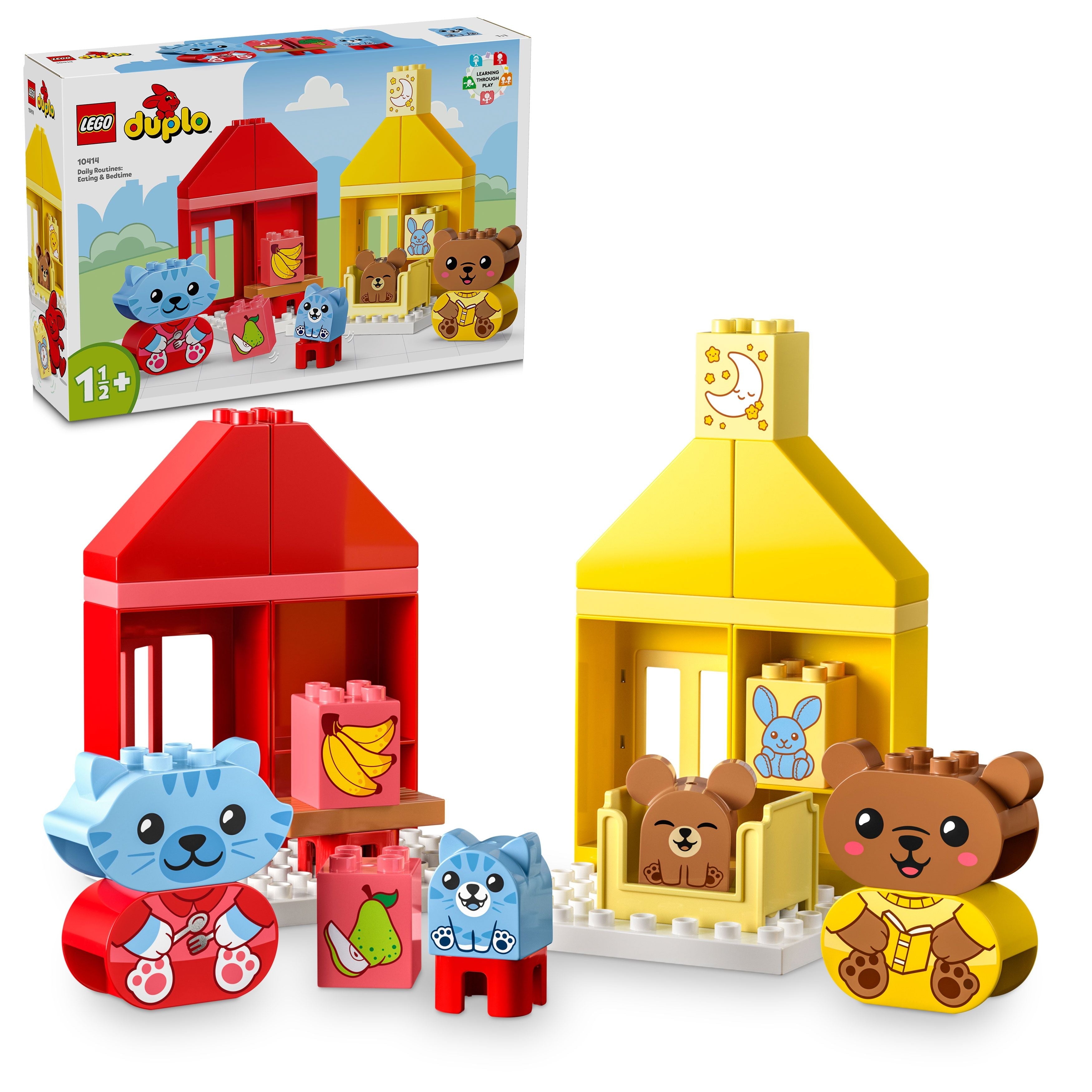 LEGO® 10414 DUPLO® Alltagsroutinen: Essen & Schlafenszeit