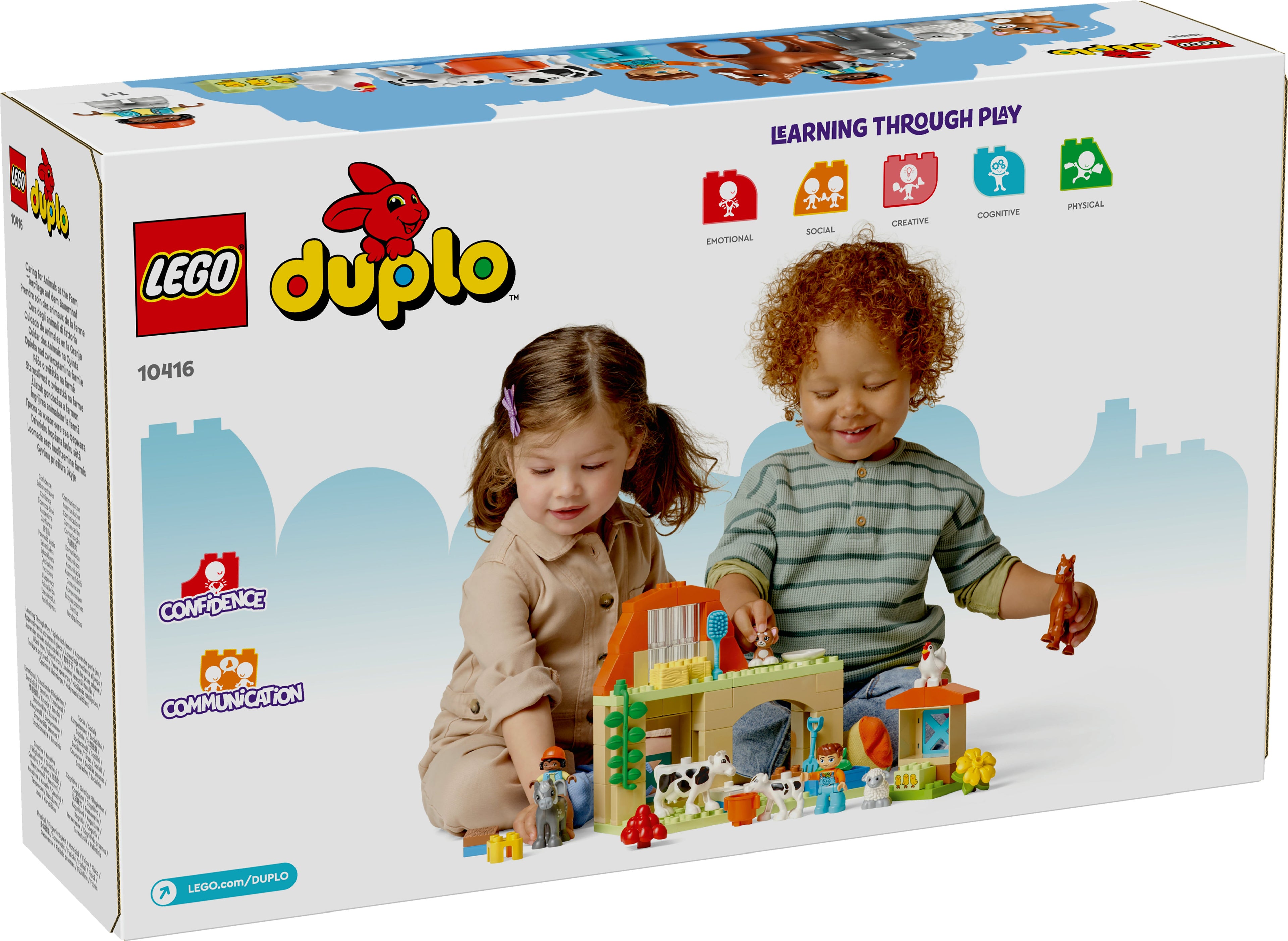 LEGO® 10416 DUPLO® Town Tierpflege auf dem Bauernhof