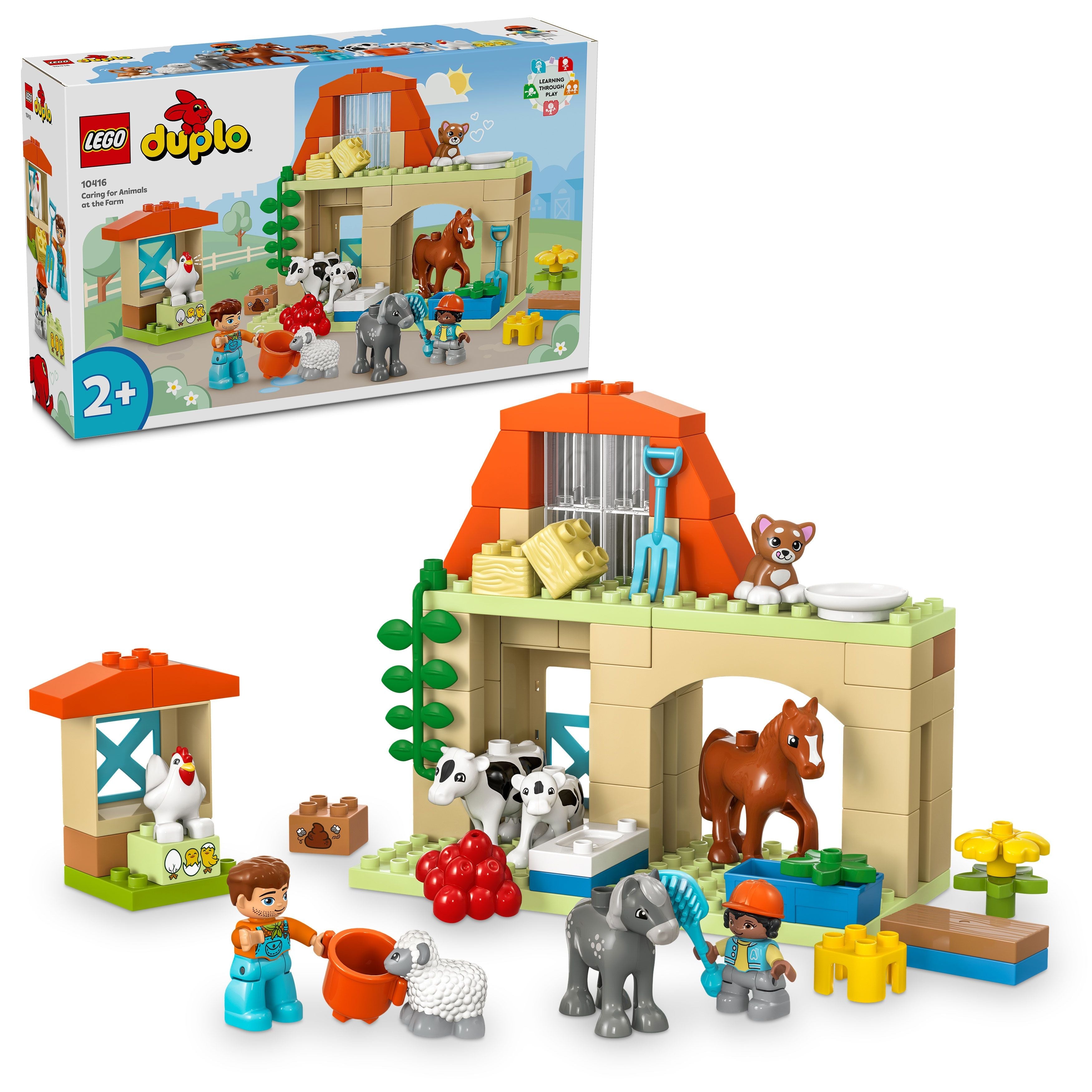LEGO® 10416 DUPLO® Town Tierpflege auf dem Bauernhof