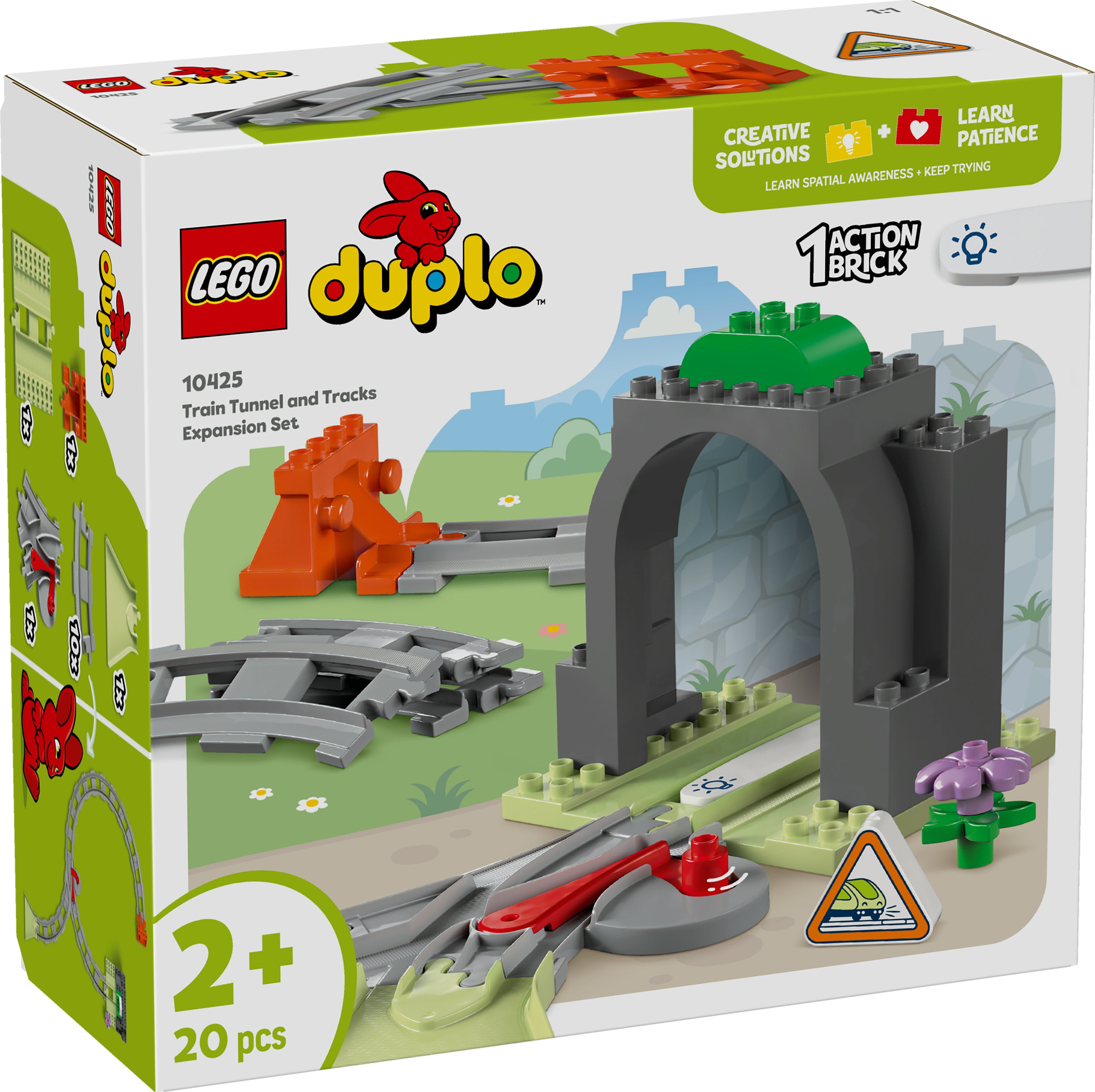 LEGO® 10425 DUPLO® Town Eisenbahntunnel und Schienen – Erweiterungsset
