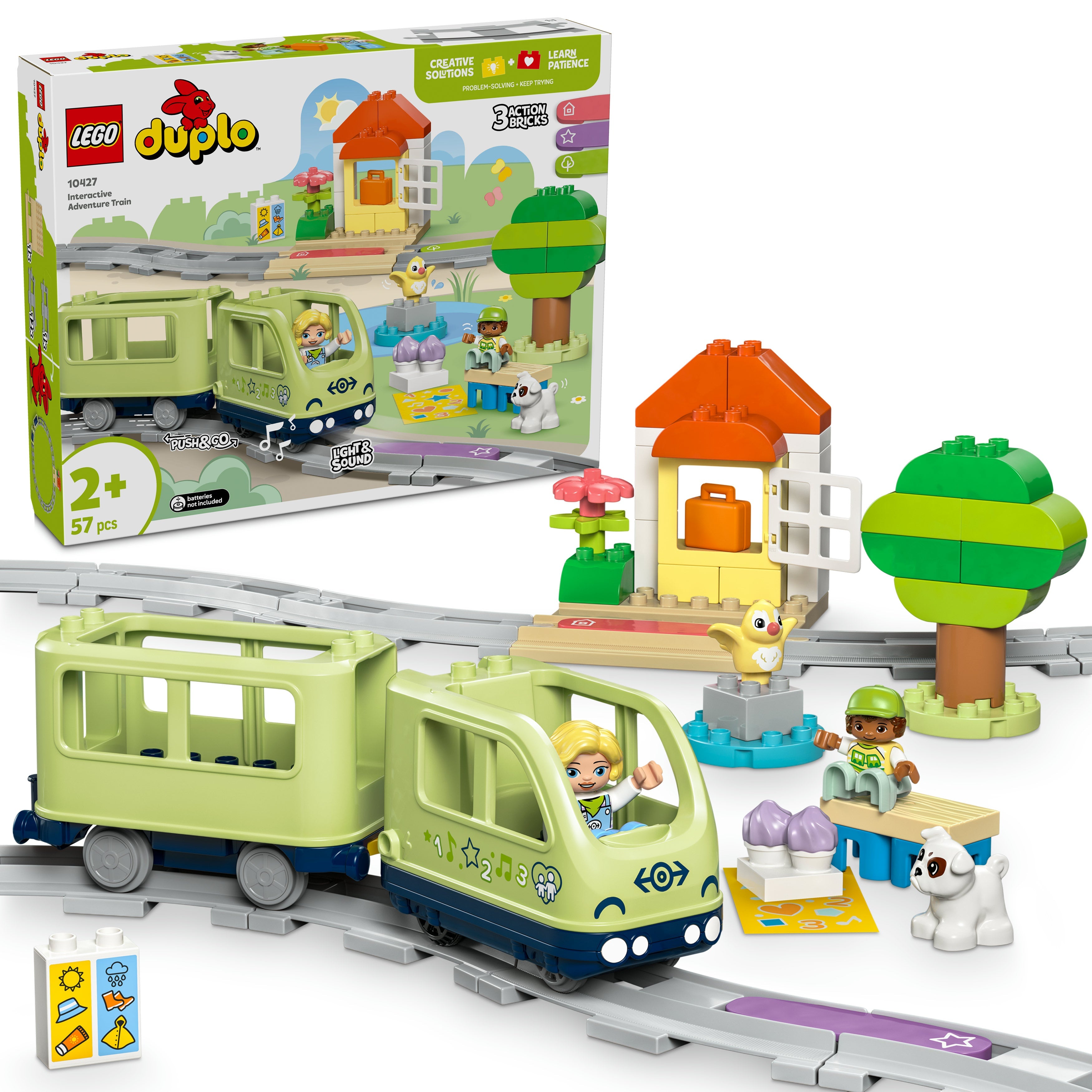 LEGO® 10427 DUPLO® Town Interaktive Abenteuer-Eisenbahn
