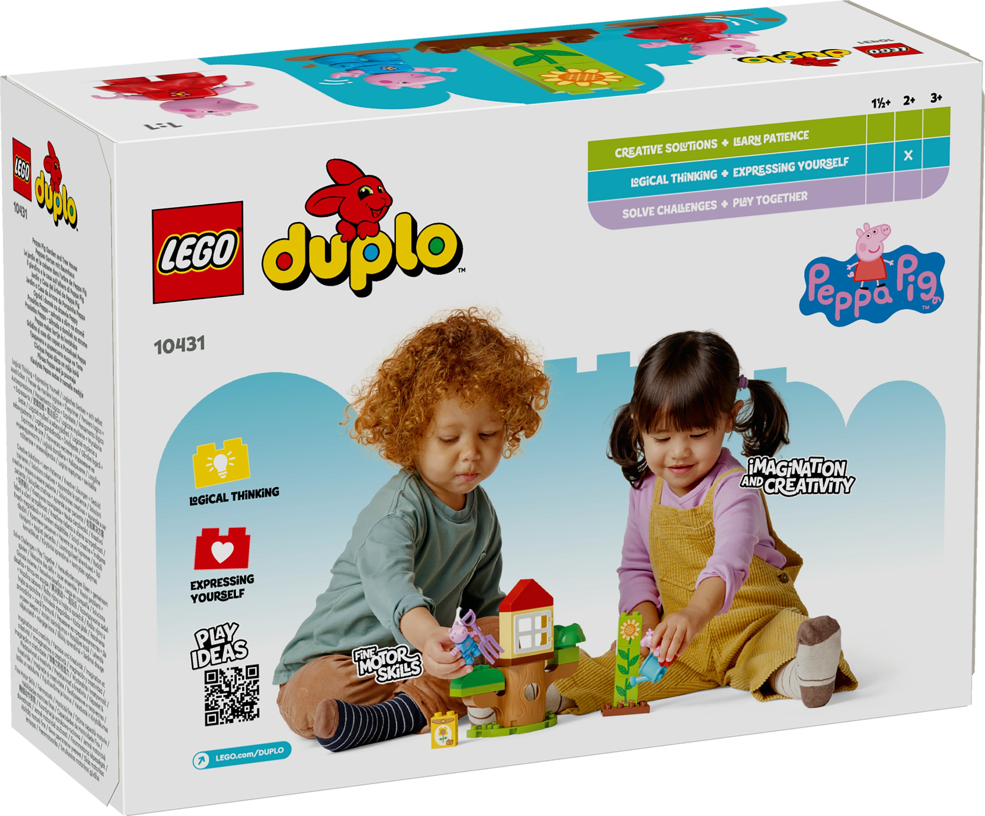 LEGO® 10431 DUPLO® Peppa Wutz' Garten mit Baumhaus