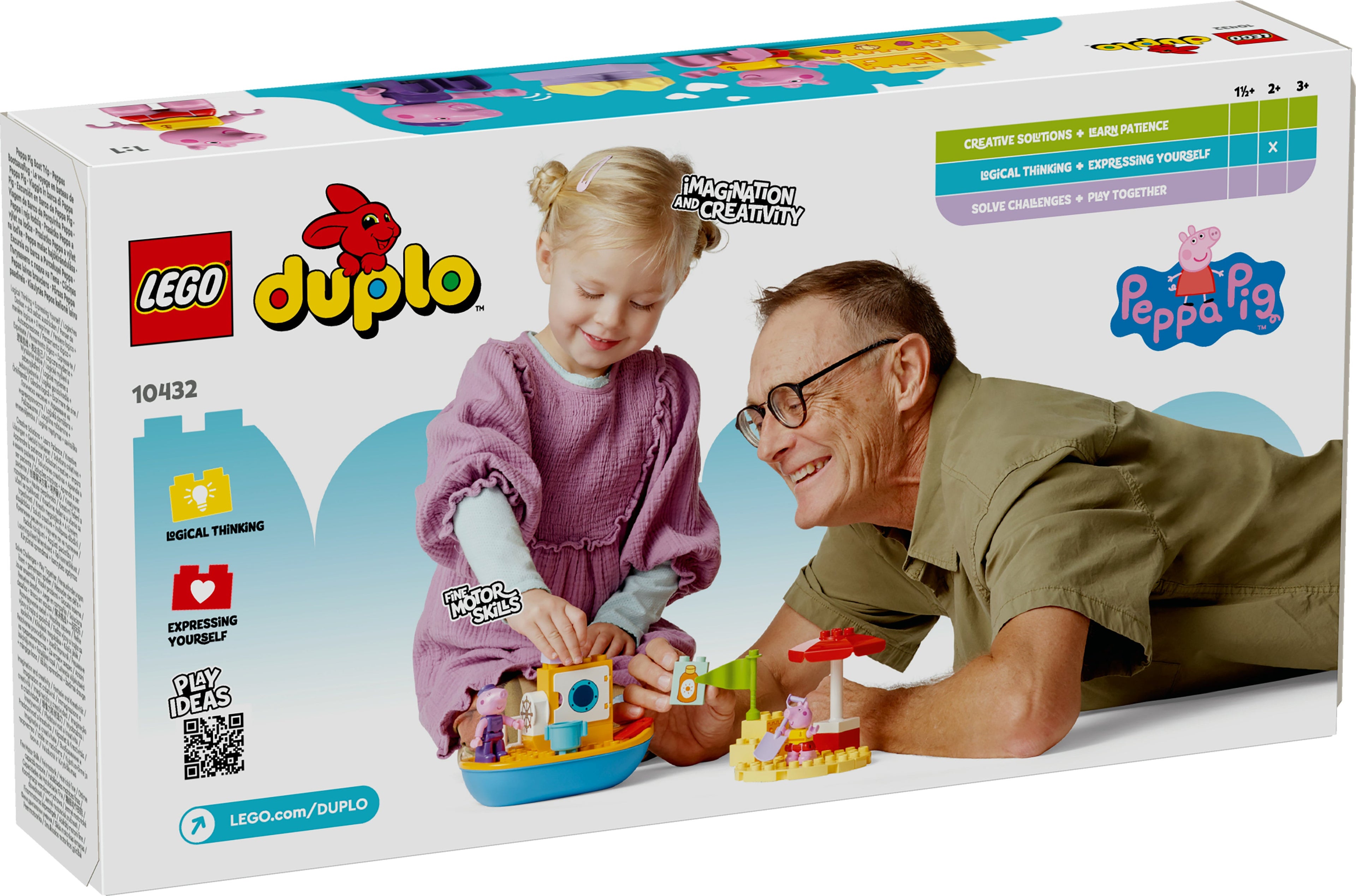 LEGO® 10432 DUPLO® Peppa Wutz' Bootsausflug