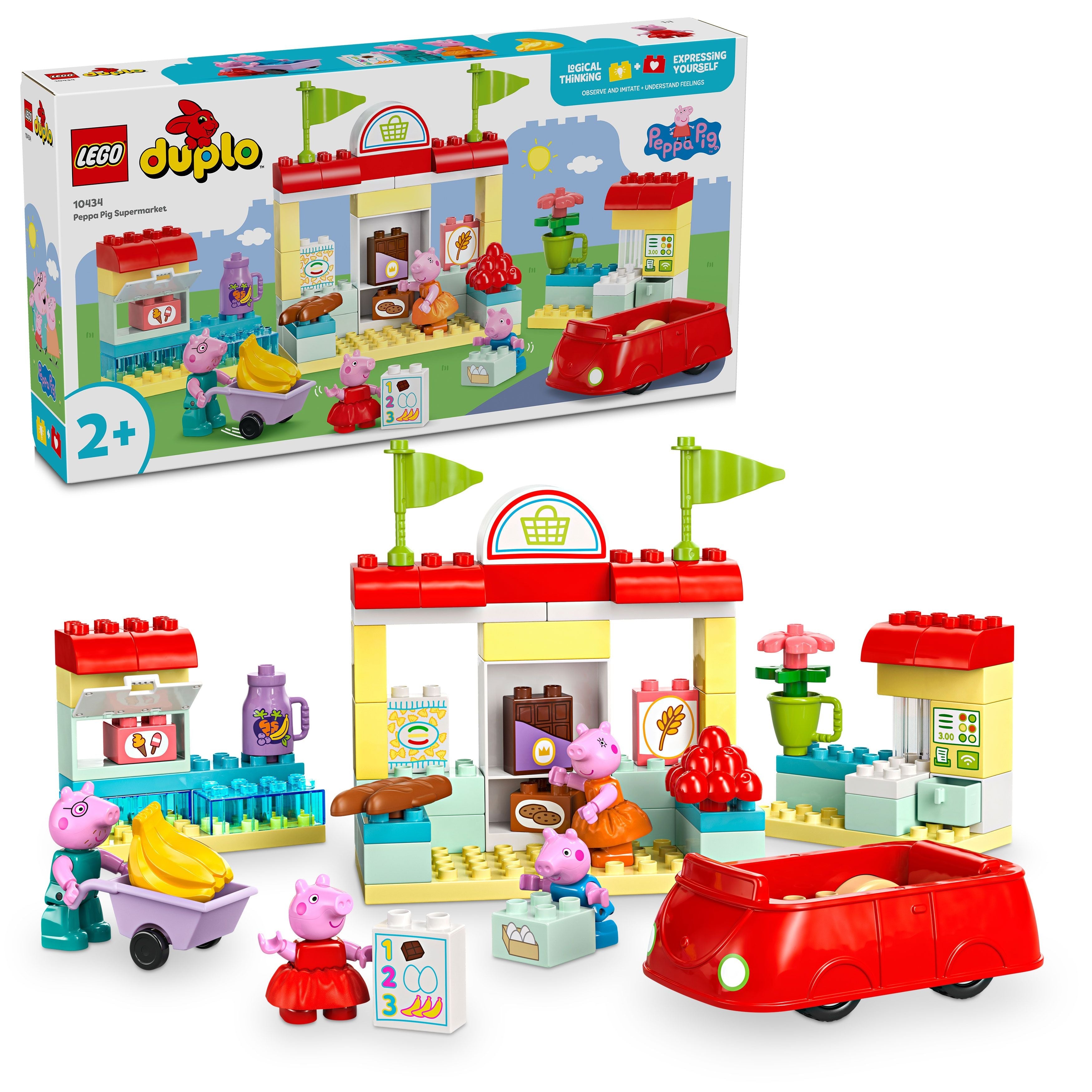 LEGO® 10434 DUPLO® Peppa Wutz' Supermarkt