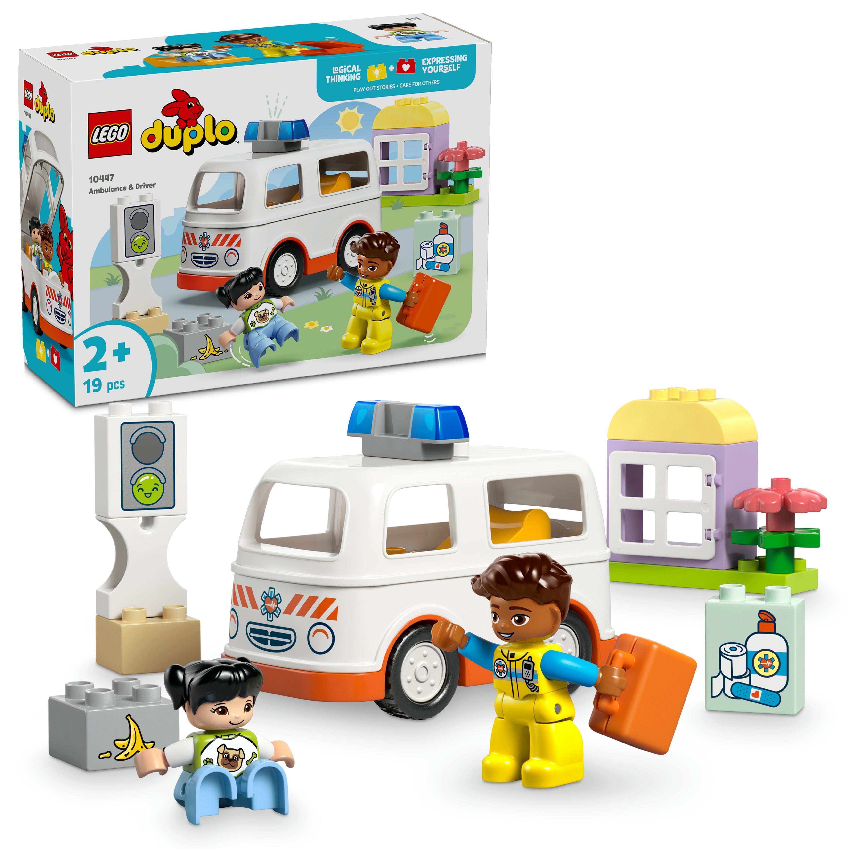 LEGO® 10447 DUPLO® Rettungswagen mit Fahrer