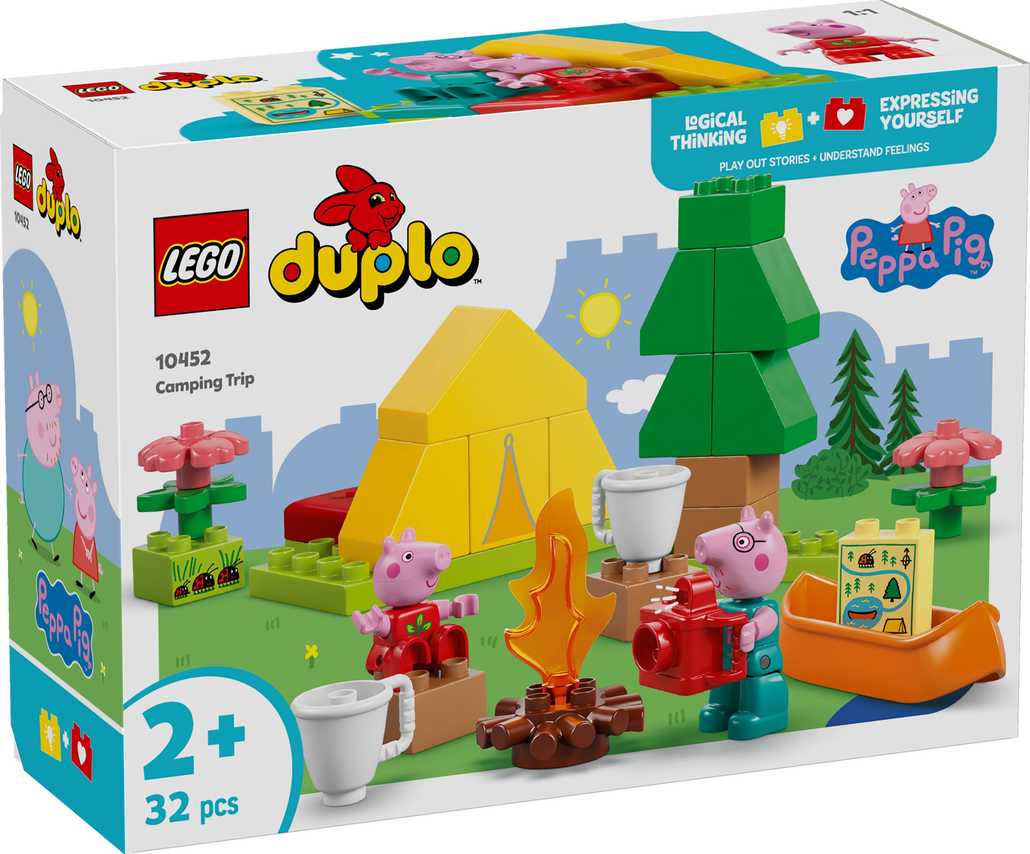 LEGO® 10452 DUPLO® Peppa Wutz Campingausflug