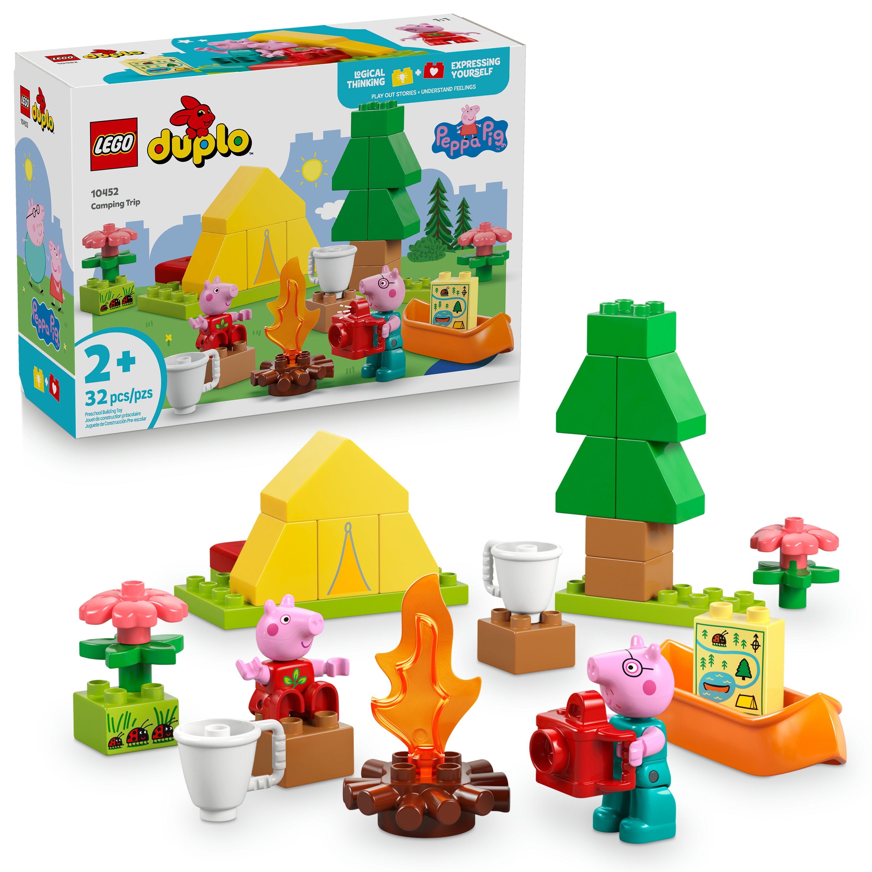 LEGO® 10452 DUPLO® Peppa Wutz Campingausflug