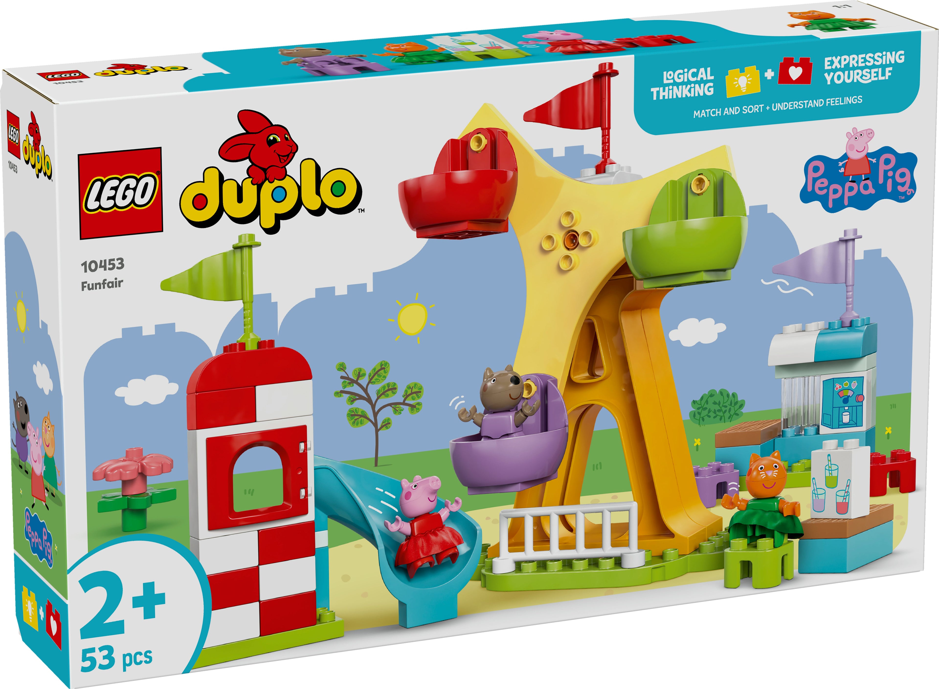 LEGO® 10453 DUPLO® Peppa Wutz Jahrmarkt