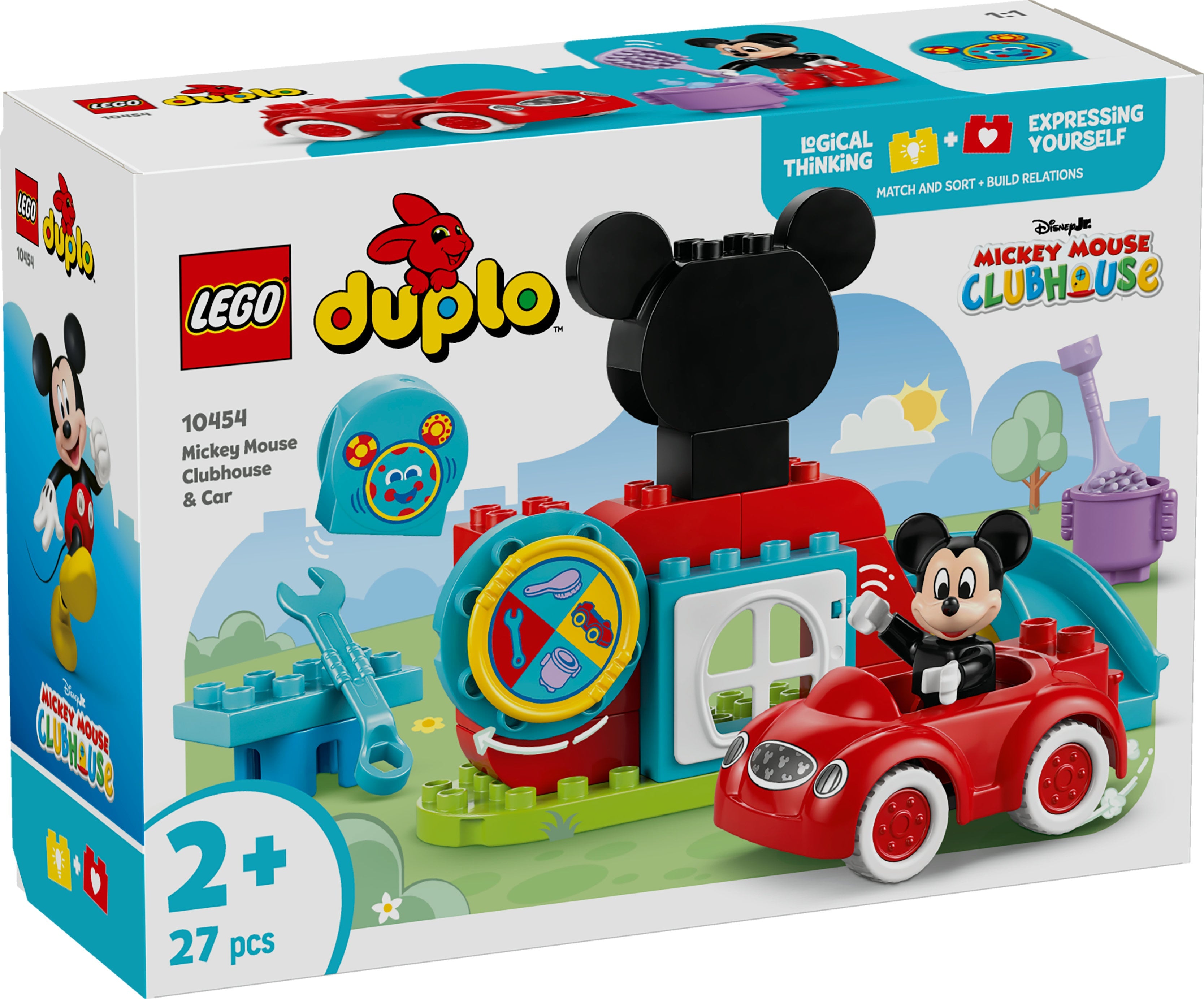 LEGO® 10454 DUPLO® | Disney Mickys Clubhaus und Auto
