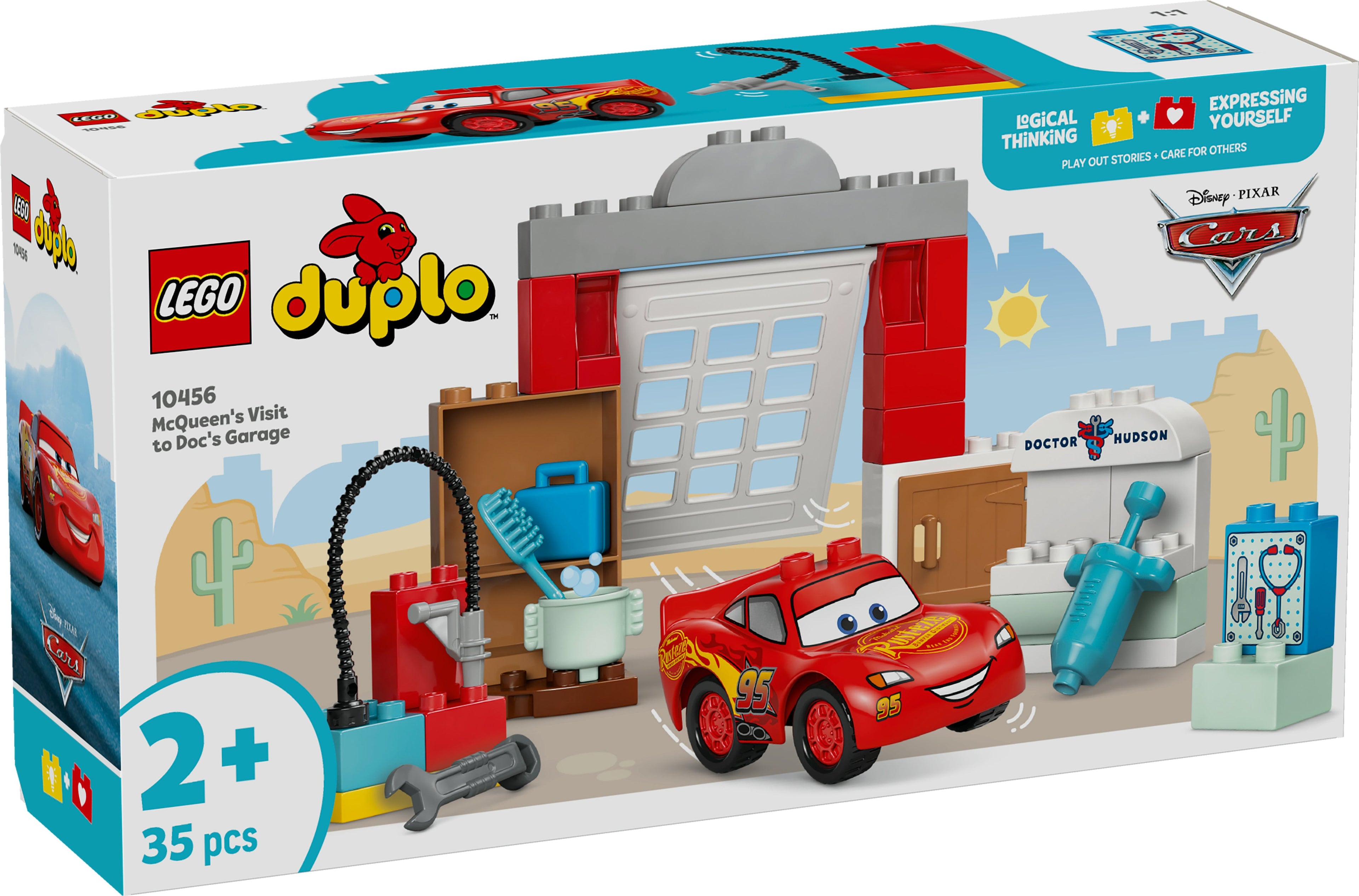 LEGO® 10456 DUPLO® │ Disney and Pixar Cars – McQueens Besuch in Docs Werkstatt