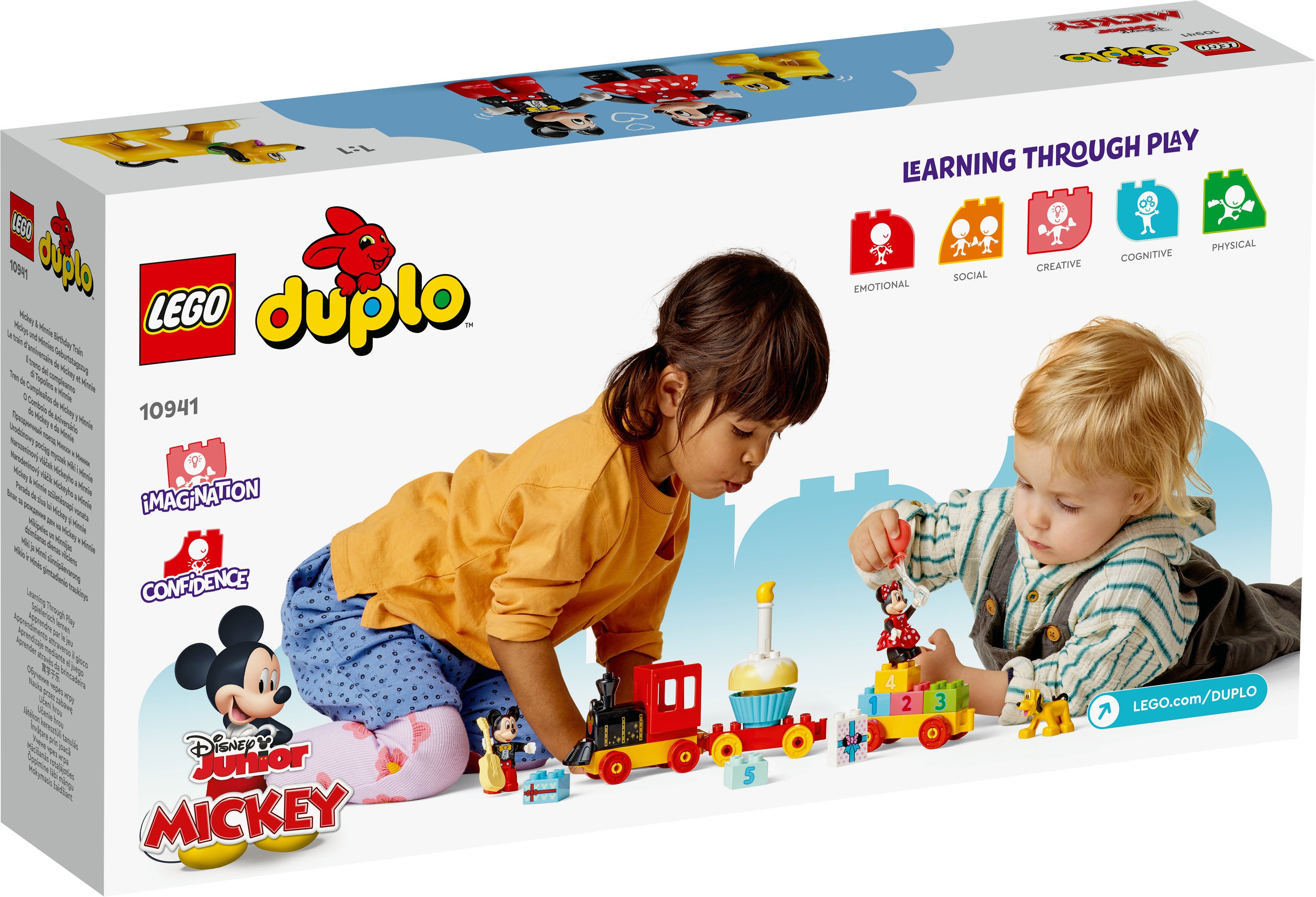 LEGO® 10941 DUPLO® ǀ Disney – Mickys und Minnies Geburtstagszug