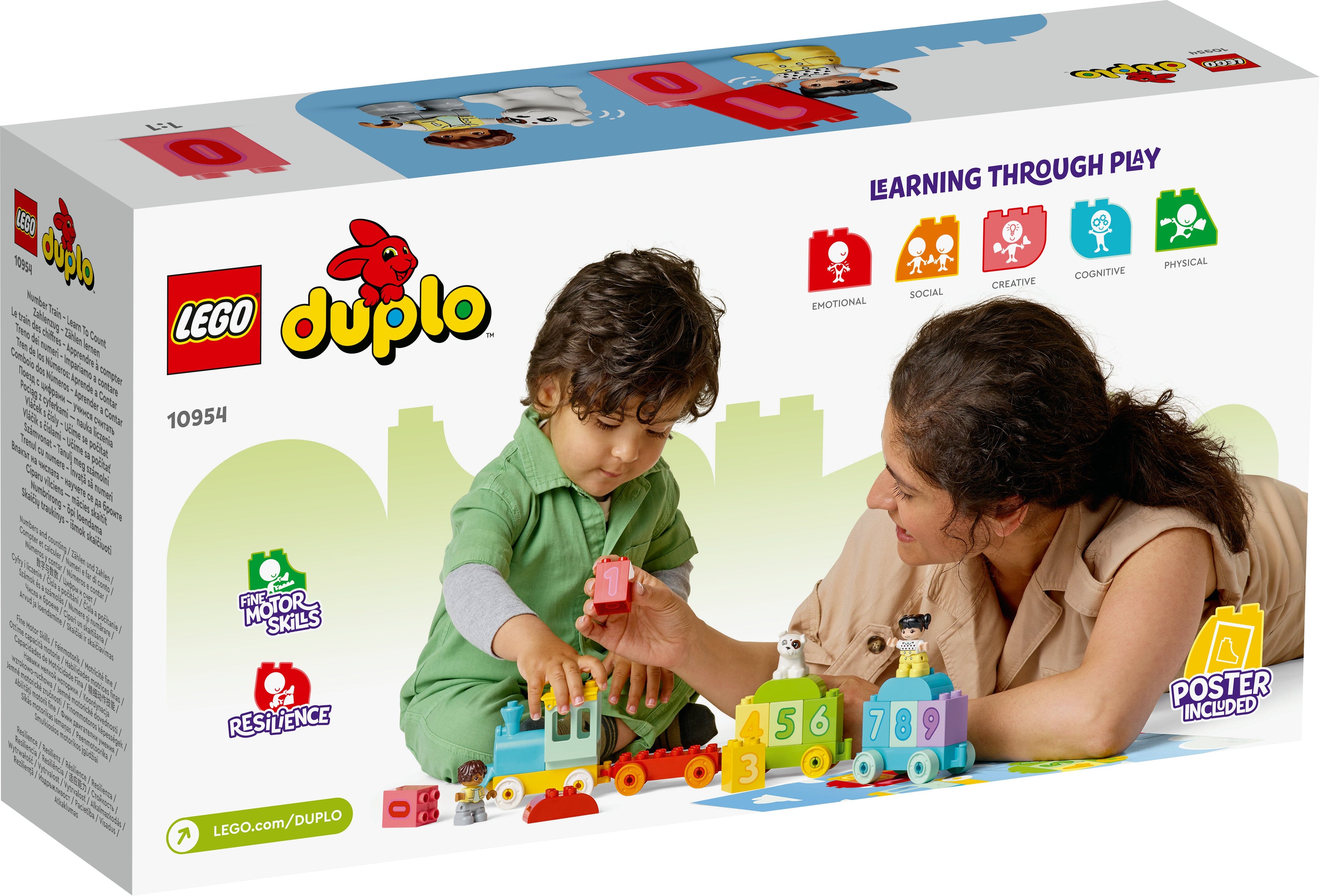 LEGO® 10954 DUPLO® Mein erster Zahlenzug – Zählen lernen