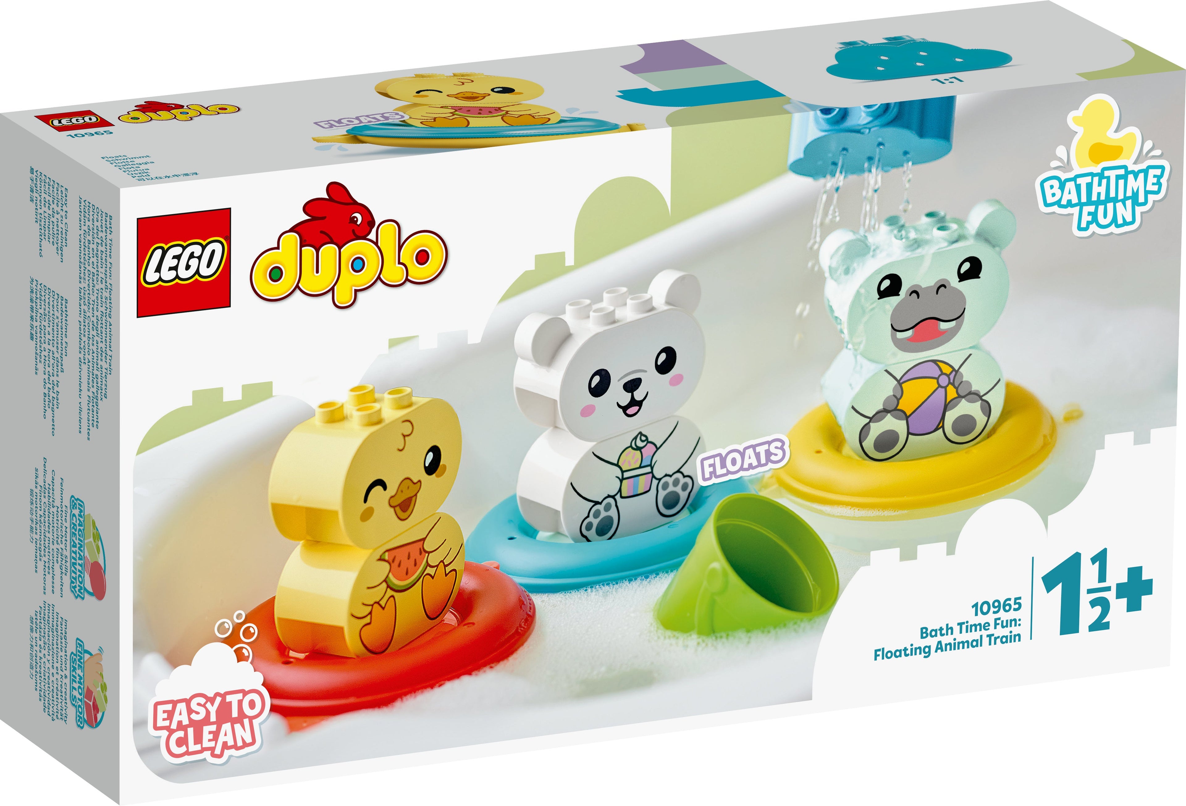 LEGO® 10965 DUPLO® My First – Badewannenspaß: Schwimmender Tierzug