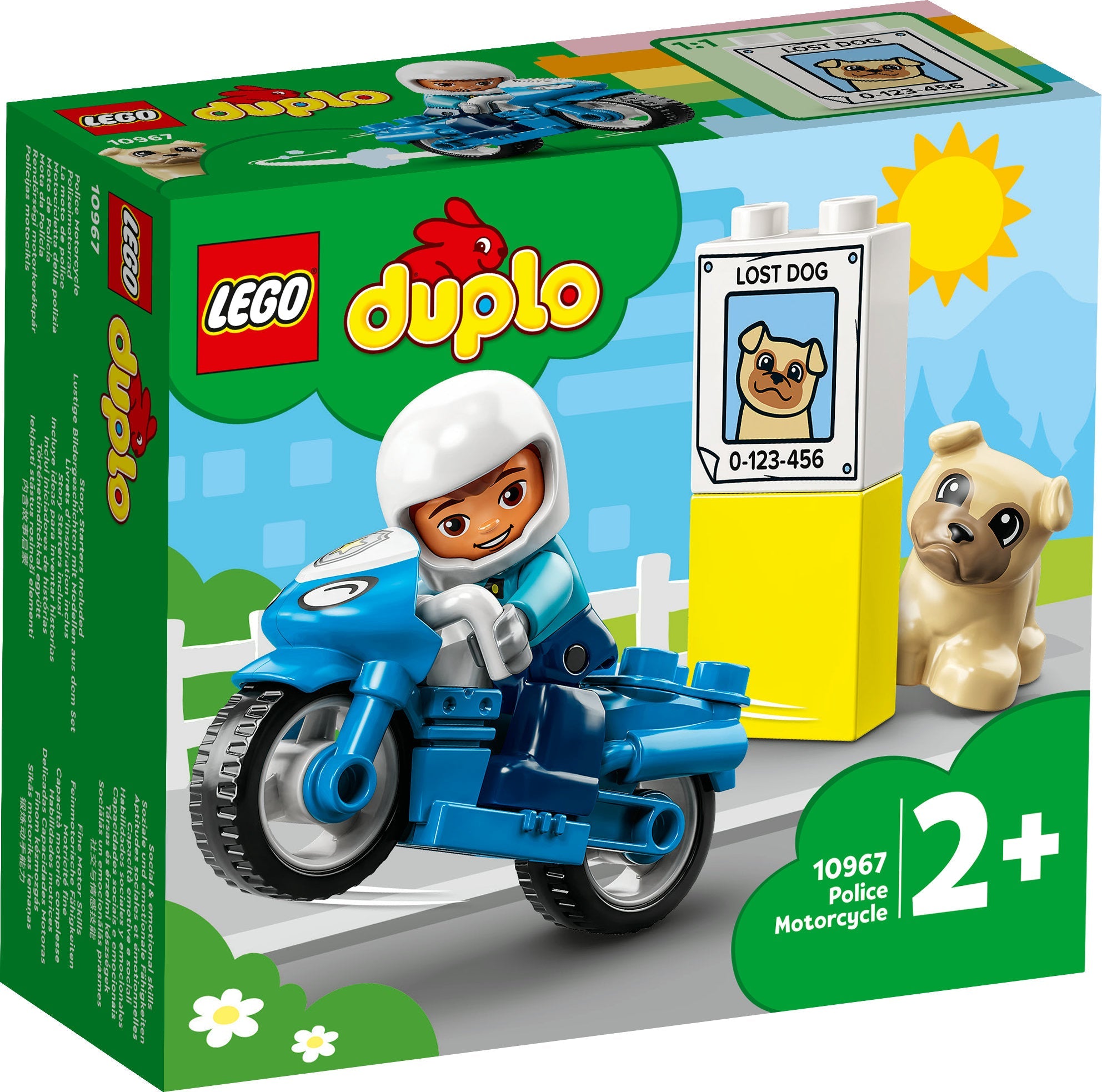 LEGO® 10967 DUPLO® Polizeimotorrad