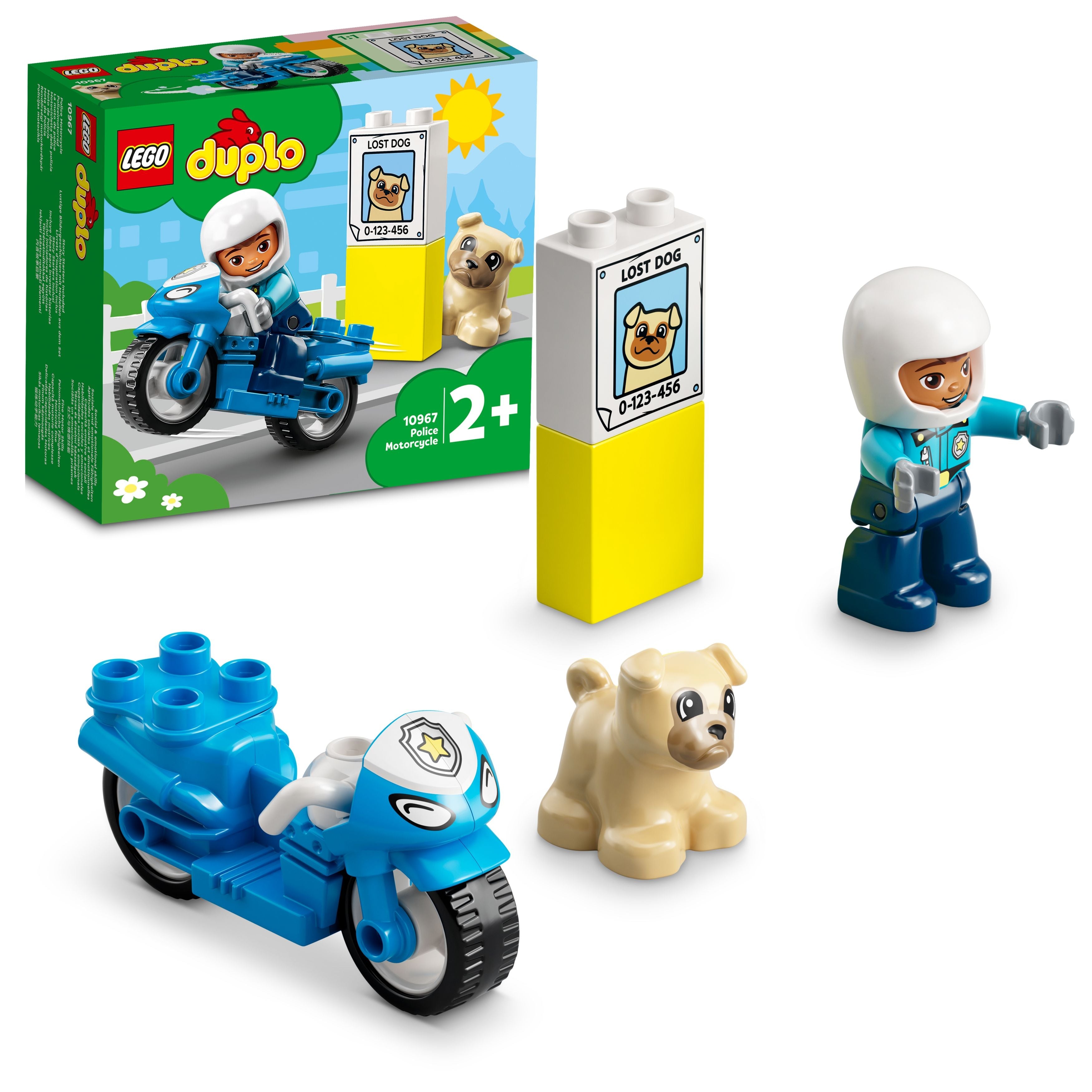 LEGO® 10967 DUPLO® Polizeimotorrad