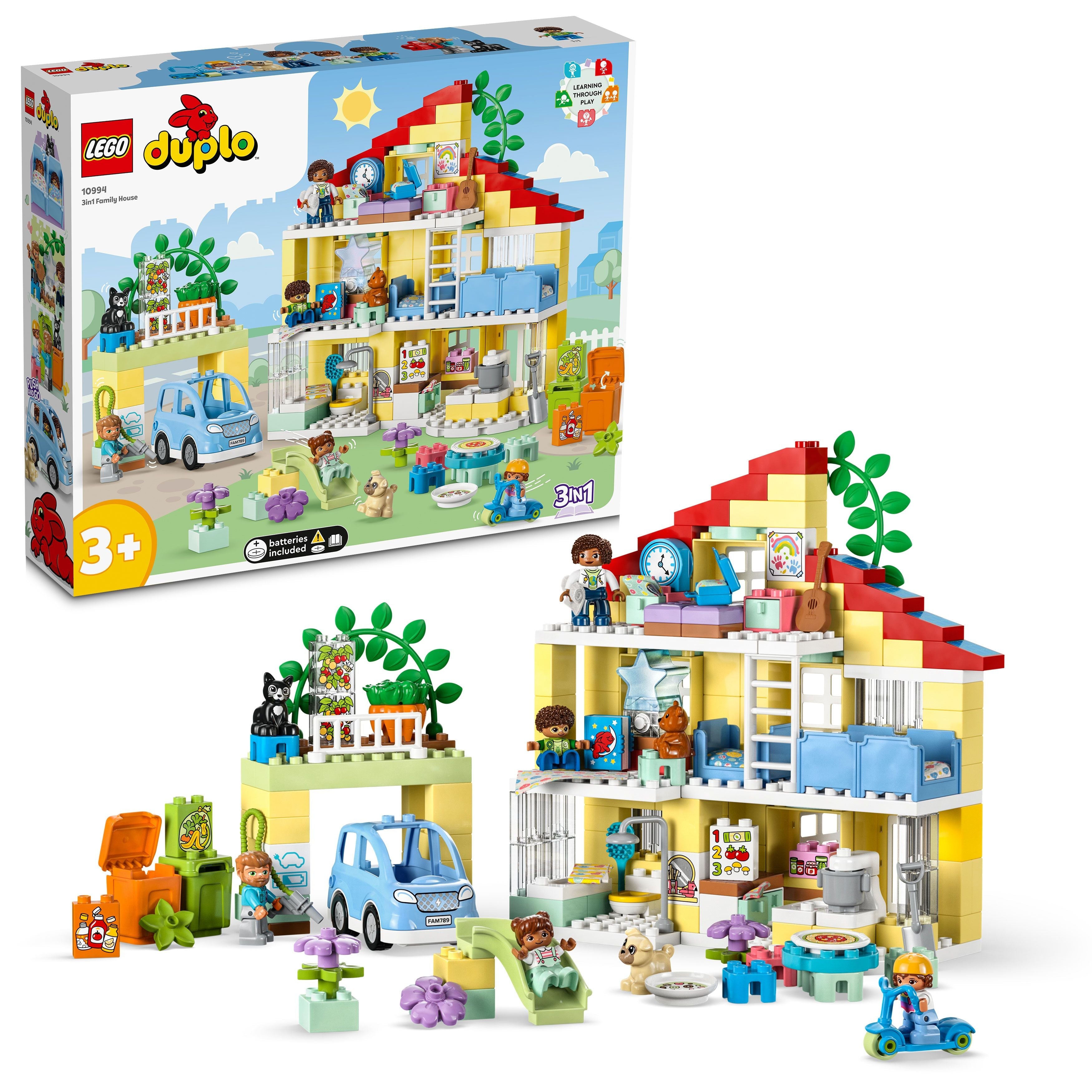 LEGO® 10994 DUPLO® Town 3-in-1-Familienhaus