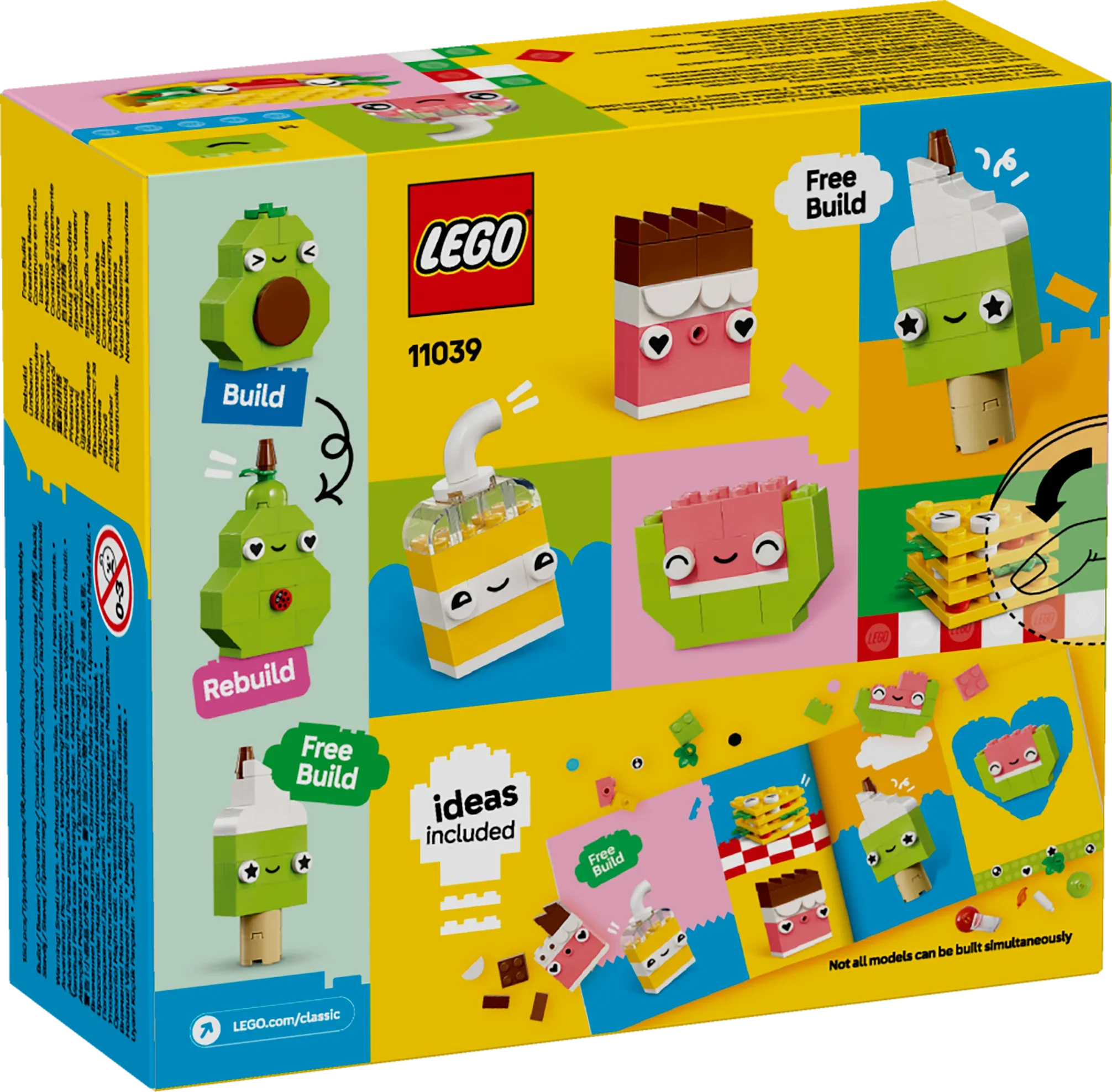 LEGO® 11039 Classic Kreativer Snack Bauspaß