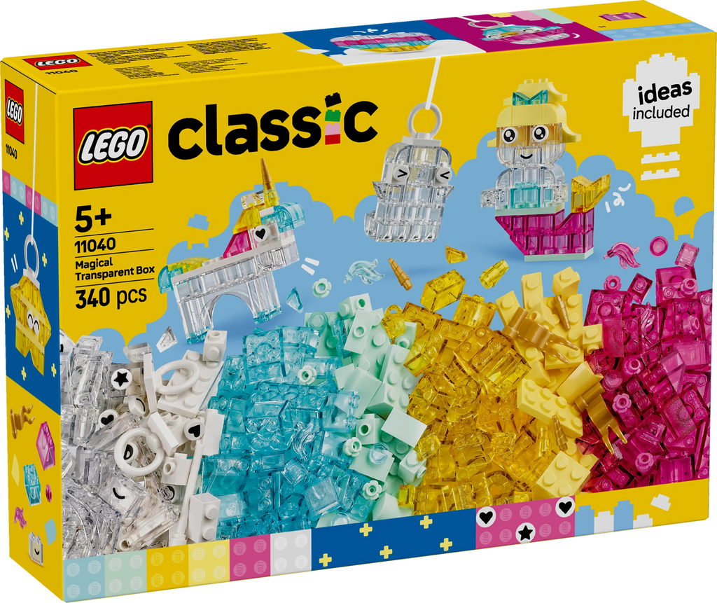 LEGO® 11040 Classic Zauberbox mit durchsichtigen Steinen