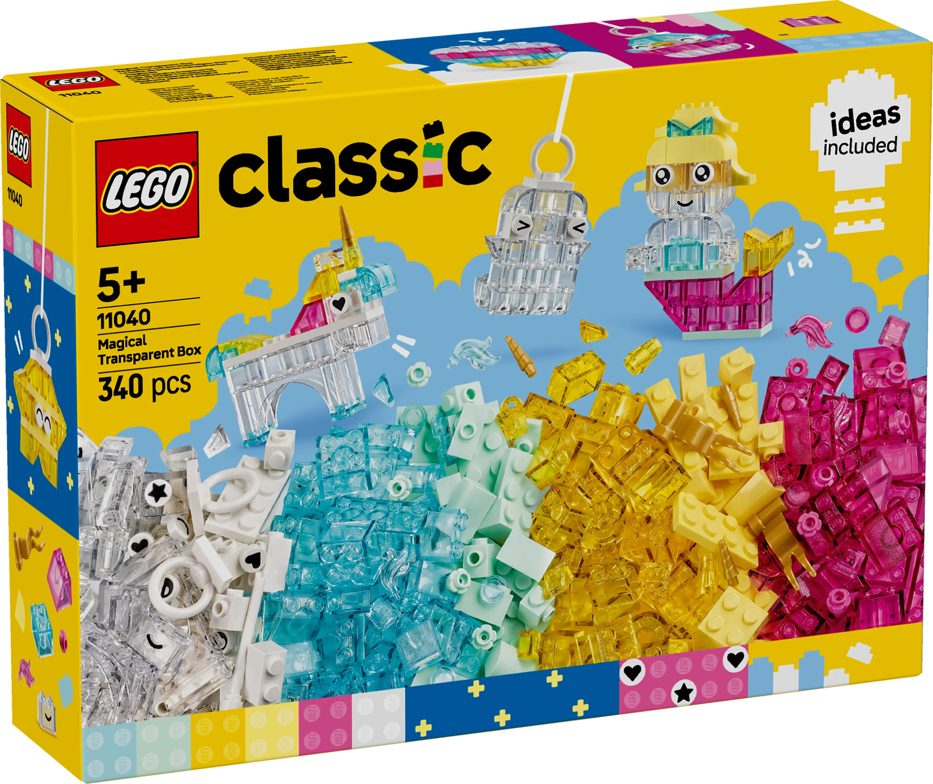 LEGO® 11040 Classic Zauberbox mit durchsichtigen Steinen