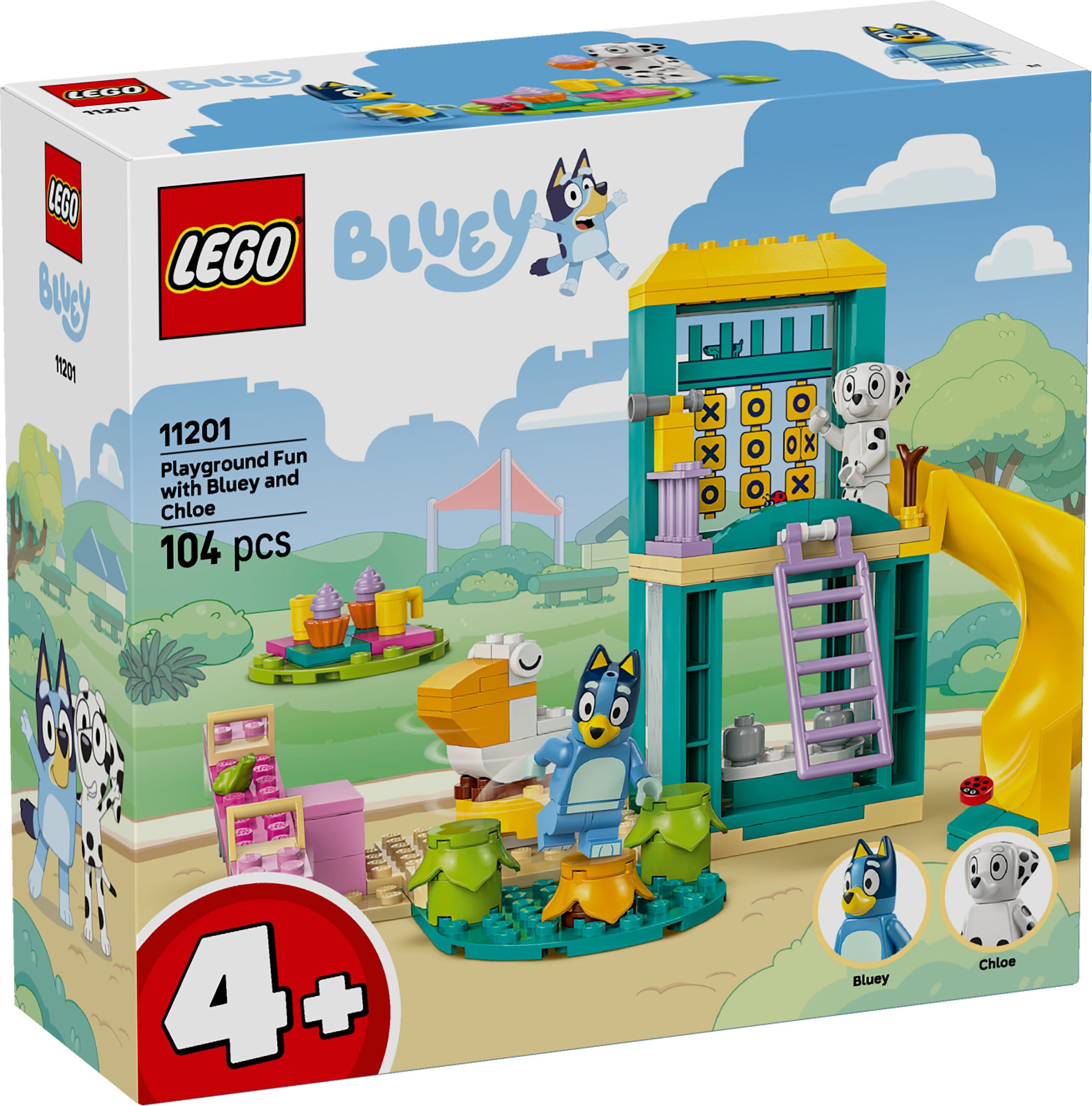 LEGO® 11201 Bluey: Bluey und Chloe auf dem Spielplatz