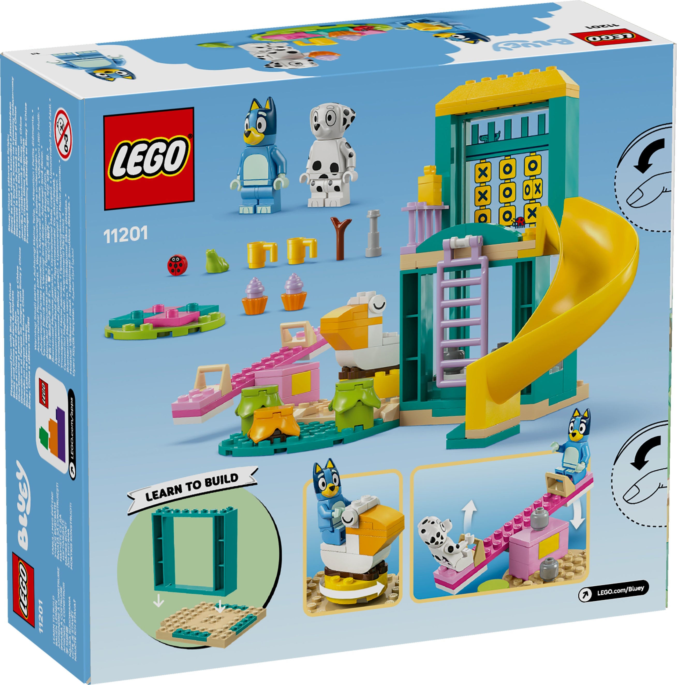 LEGO® 11201 Bluey: Bluey und Chloe auf dem Spielplatz