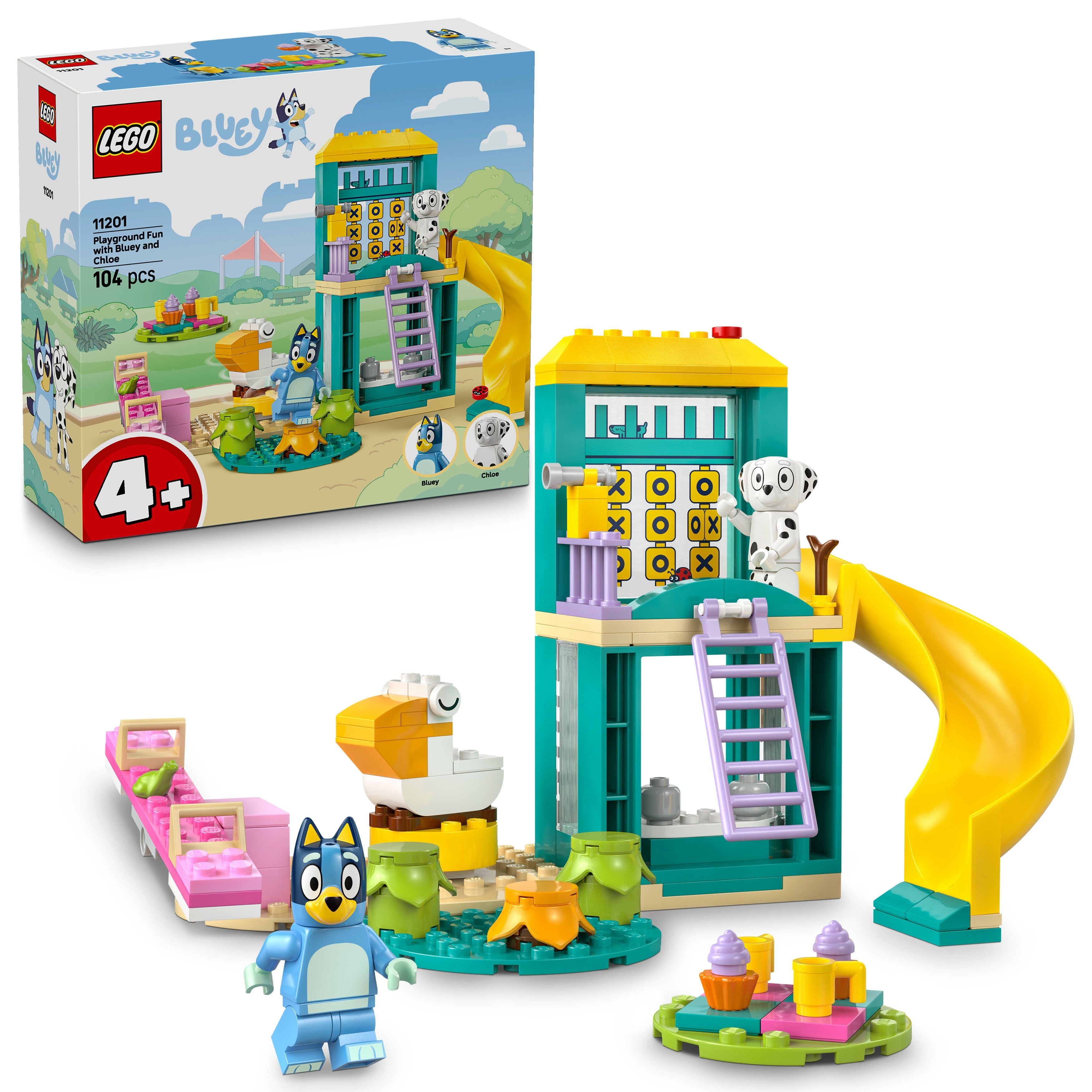 LEGO® 11201 Bluey: Bluey und Chloe auf dem Spielplatz
