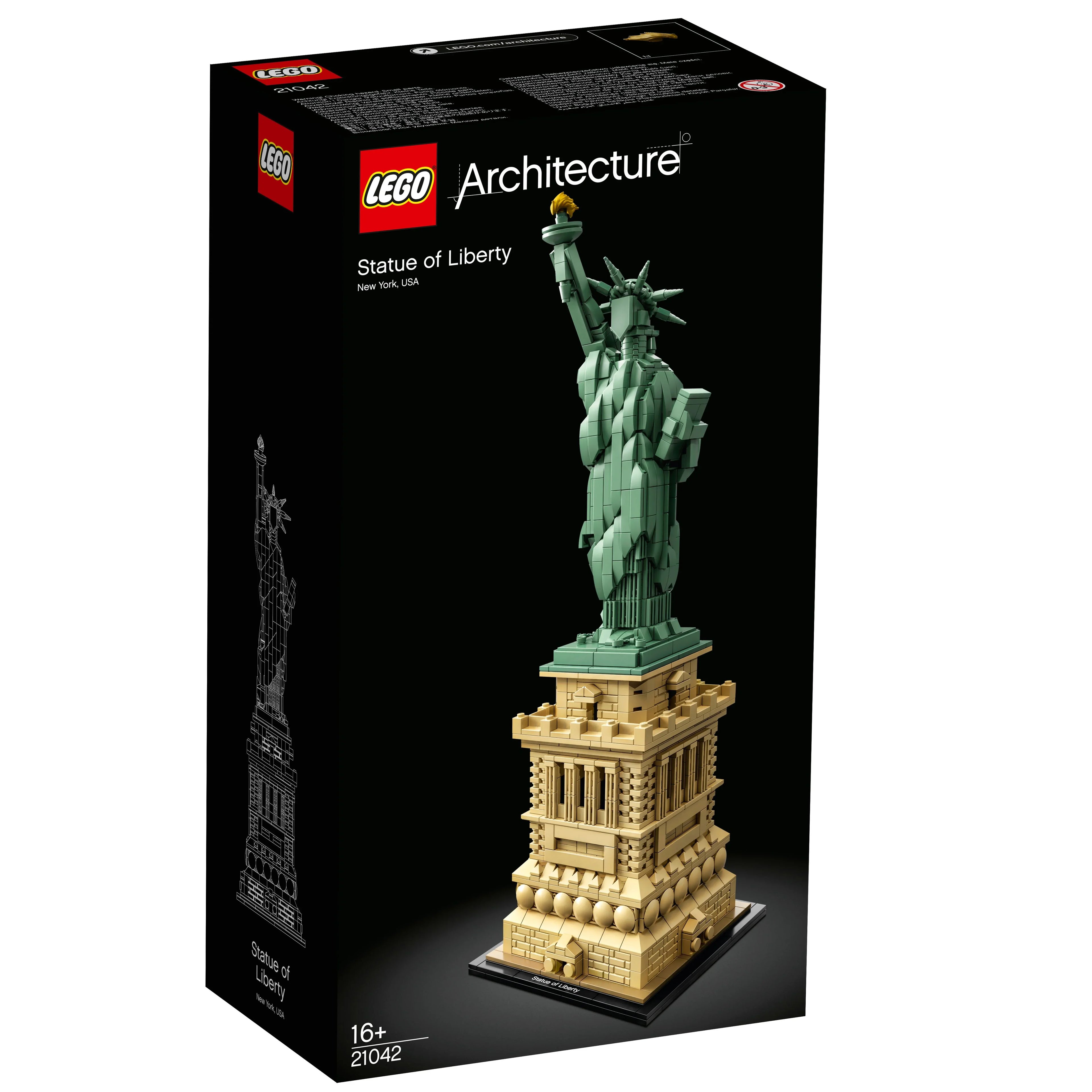 LEGO® 21042 Architecture Freiheitsstatue Konstruktionsspielzeug für Erwachsene