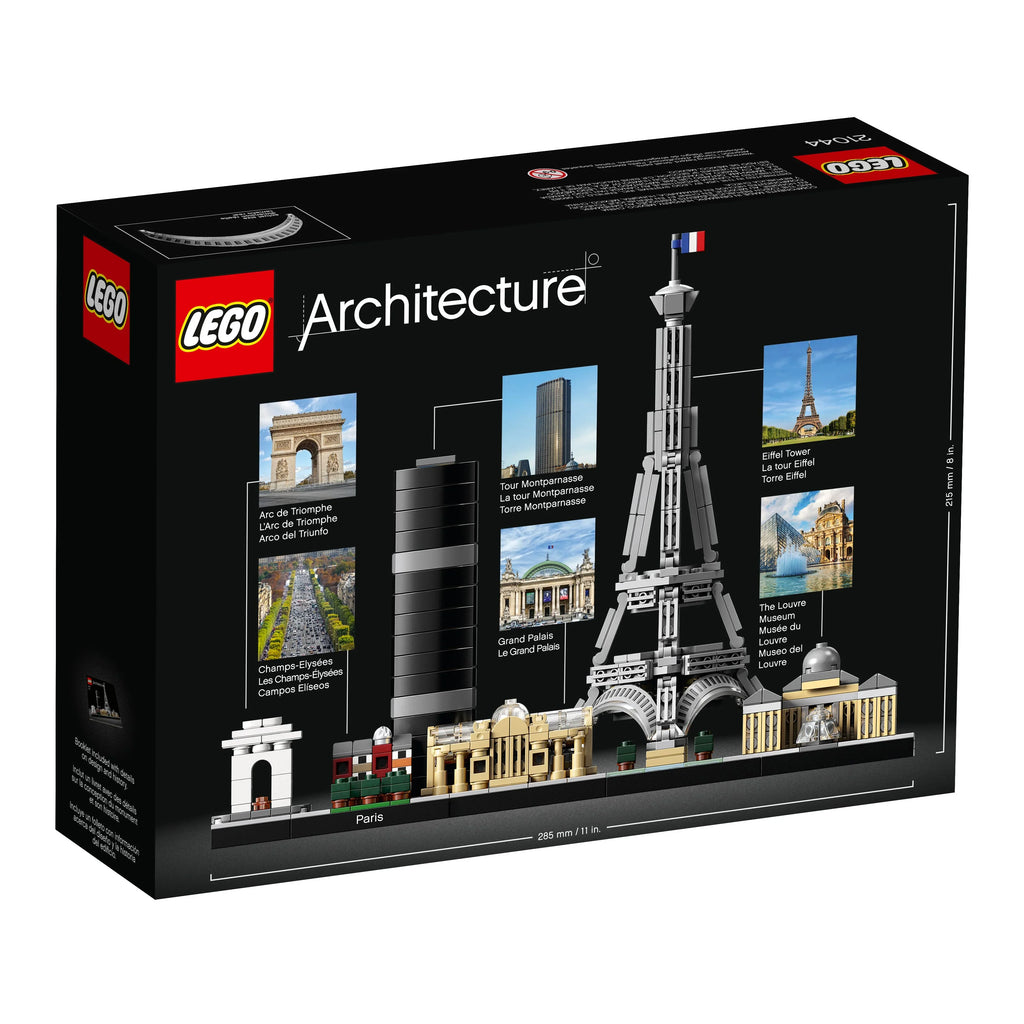 LEGO® 21044 LEGO Architecture Skyline-Kollektion Paris , Bauset (694 Teile)