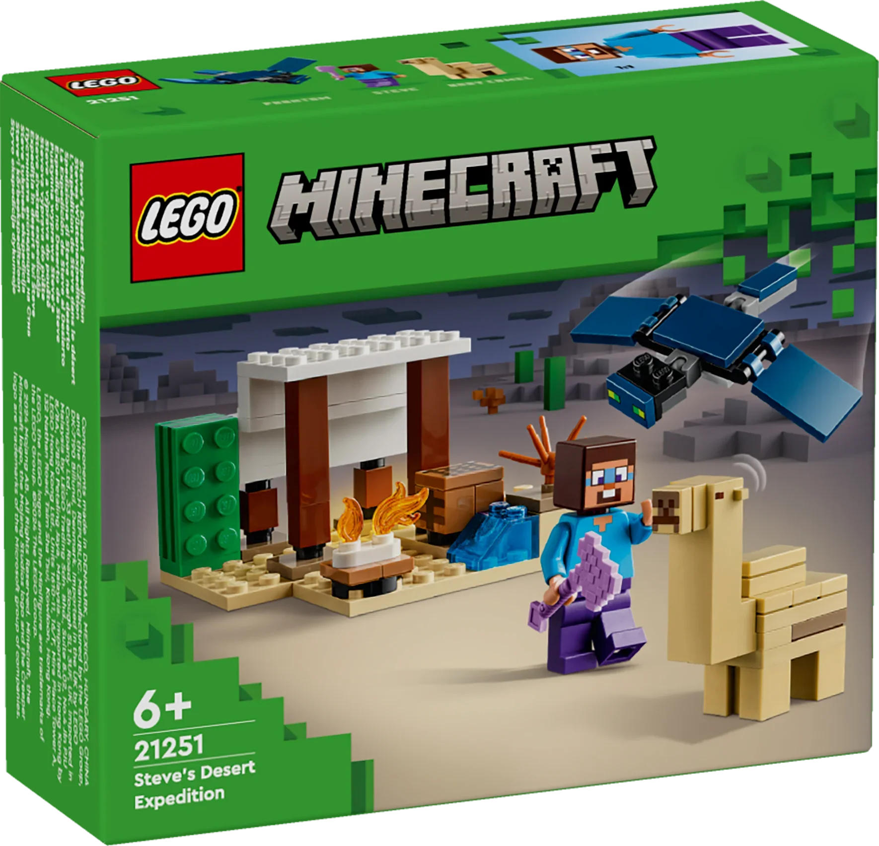 LEGO® 21251 Minecraft® Steves Wüstenexpedition