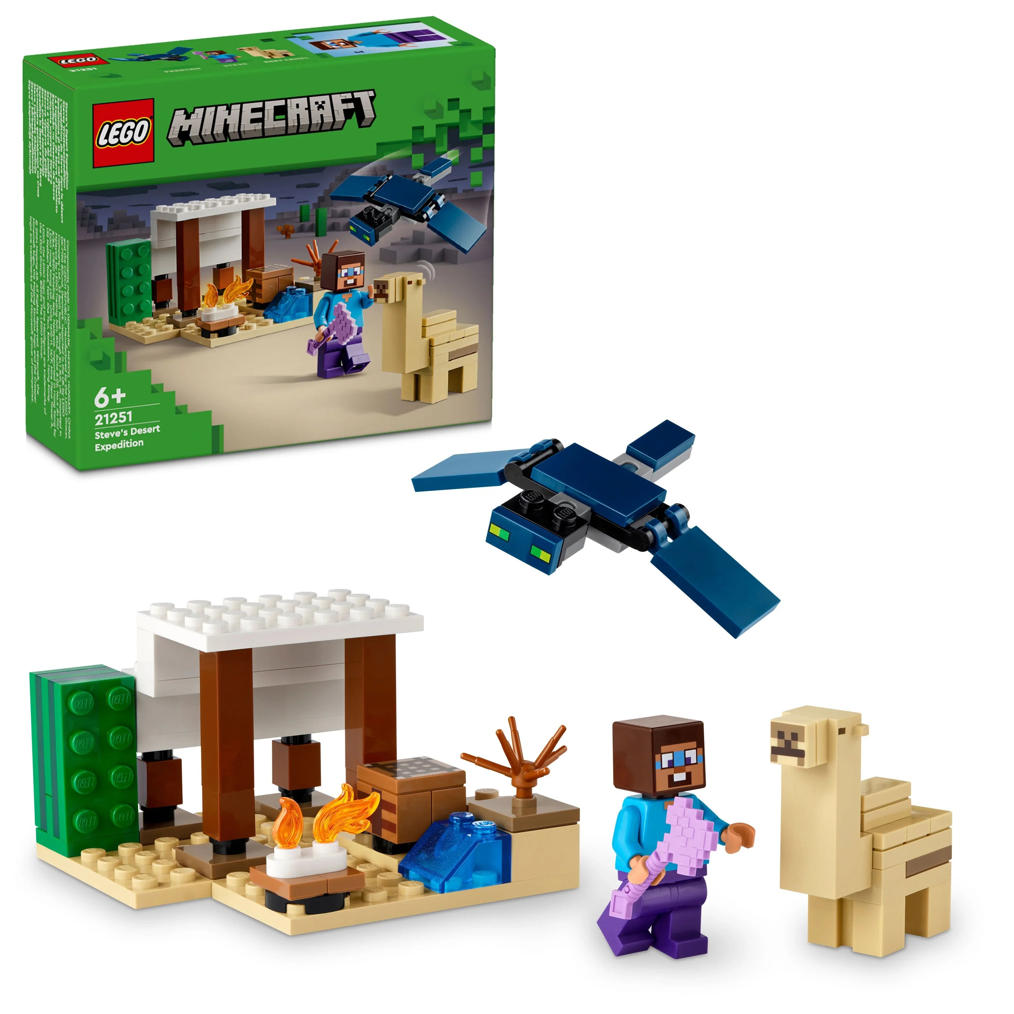 LEGO® 21251 Minecraft® Steves Wüstenexpedition