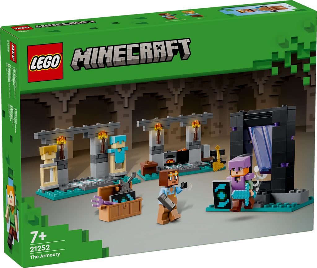 LEGO® 21252 Minecraft® Die Waffenkammer