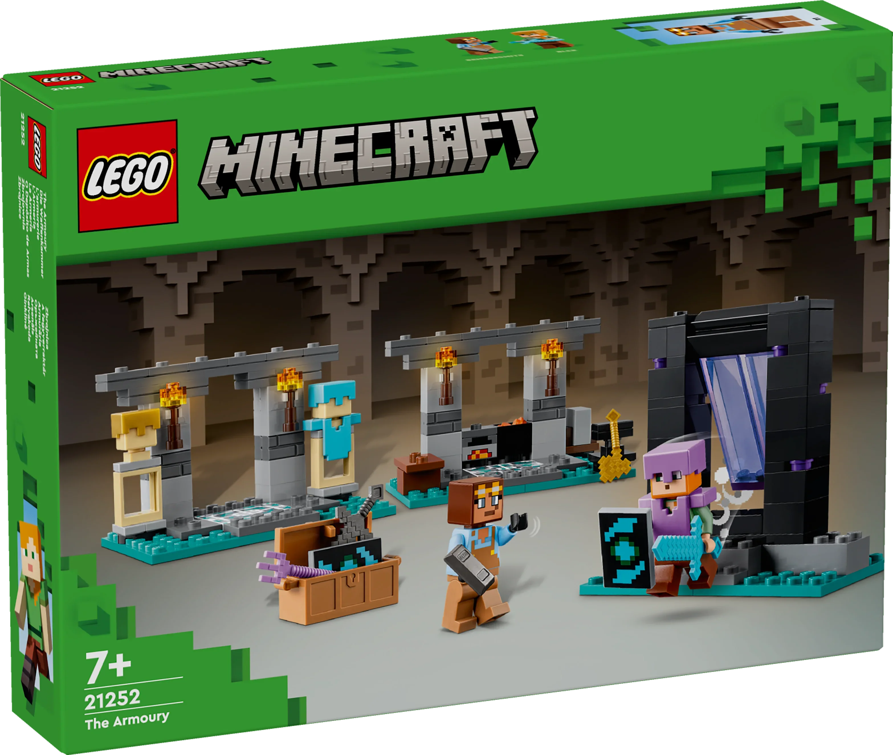 LEGO® 21252 Minecraft® Die Waffenkammer