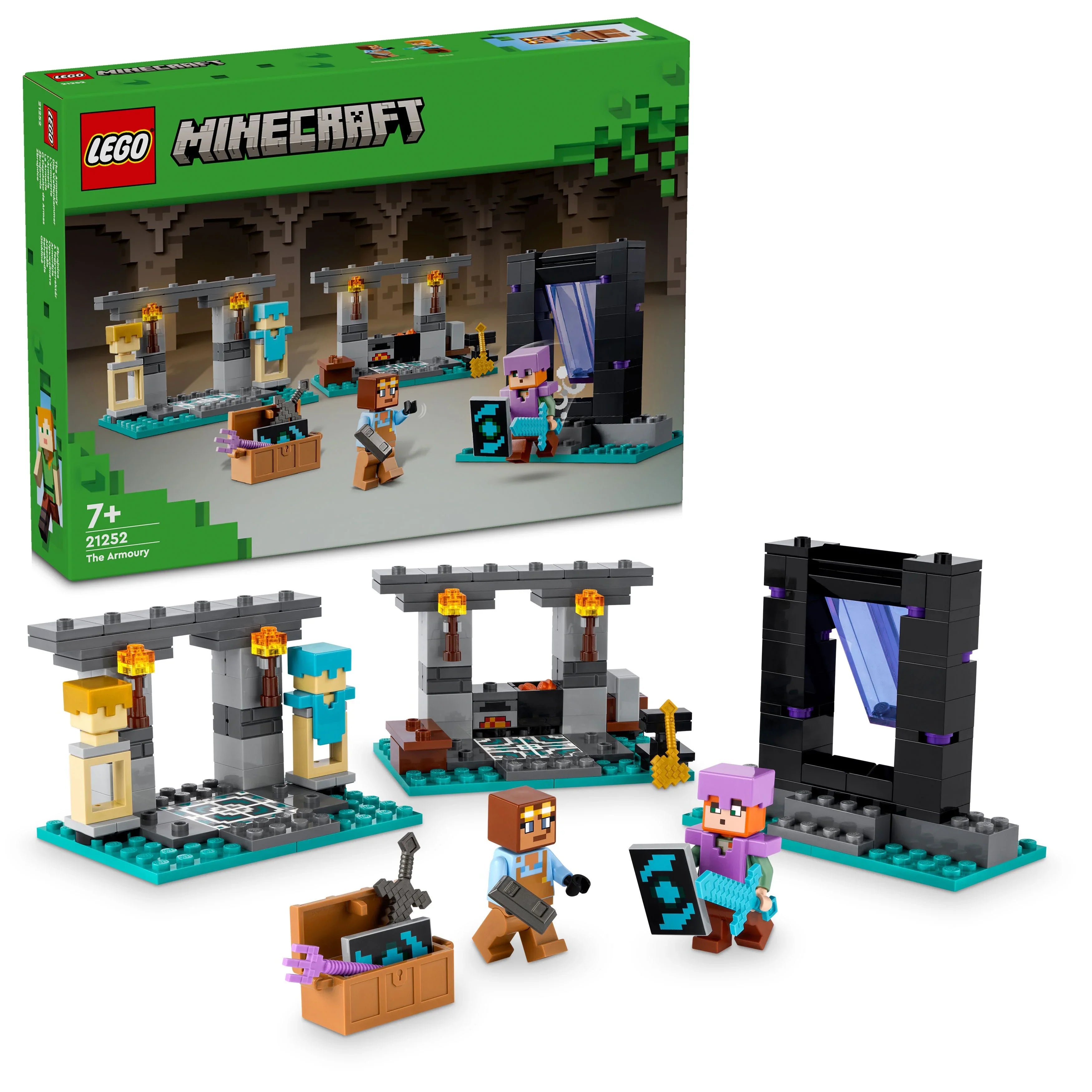LEGO® 21252 Minecraft® Die Waffenkammer