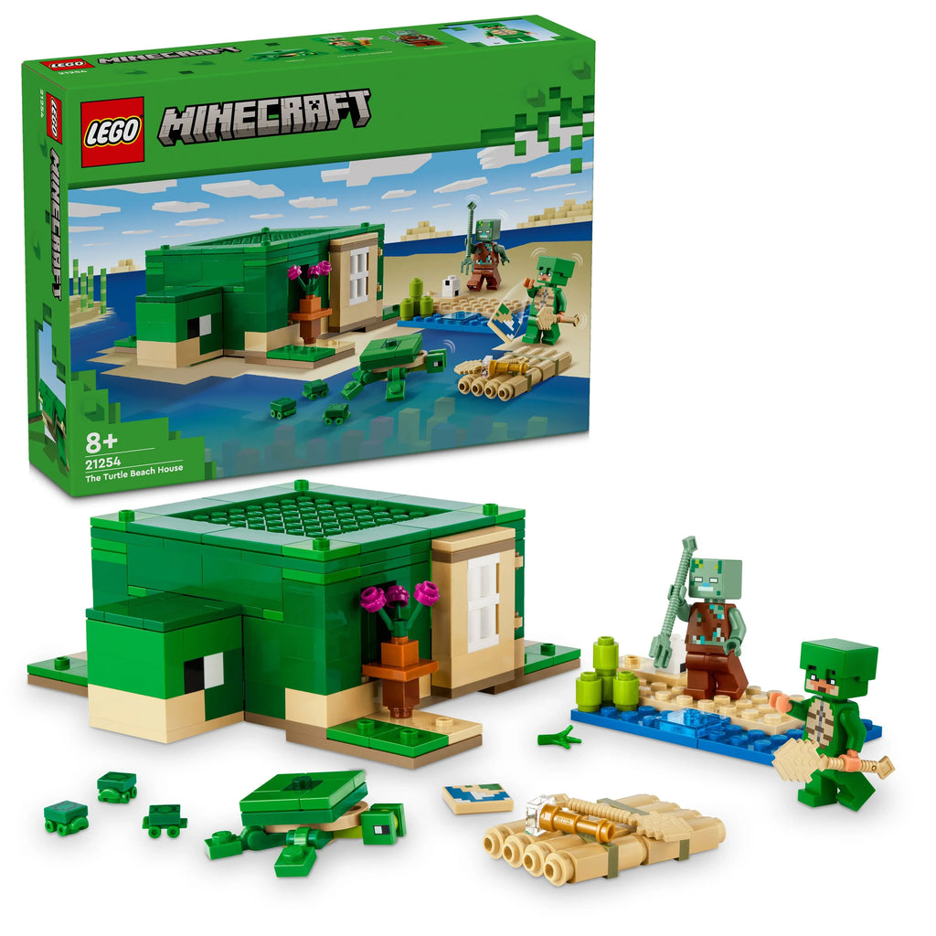LEGO® 21254 Minecraft® Das Schildkrötenstrandhaus