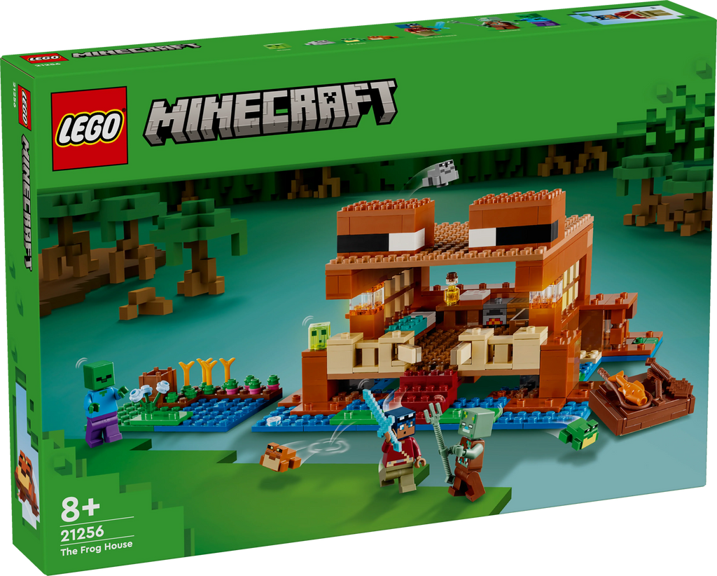 LEGO® 21256 Minecraft® Das Froschhaus