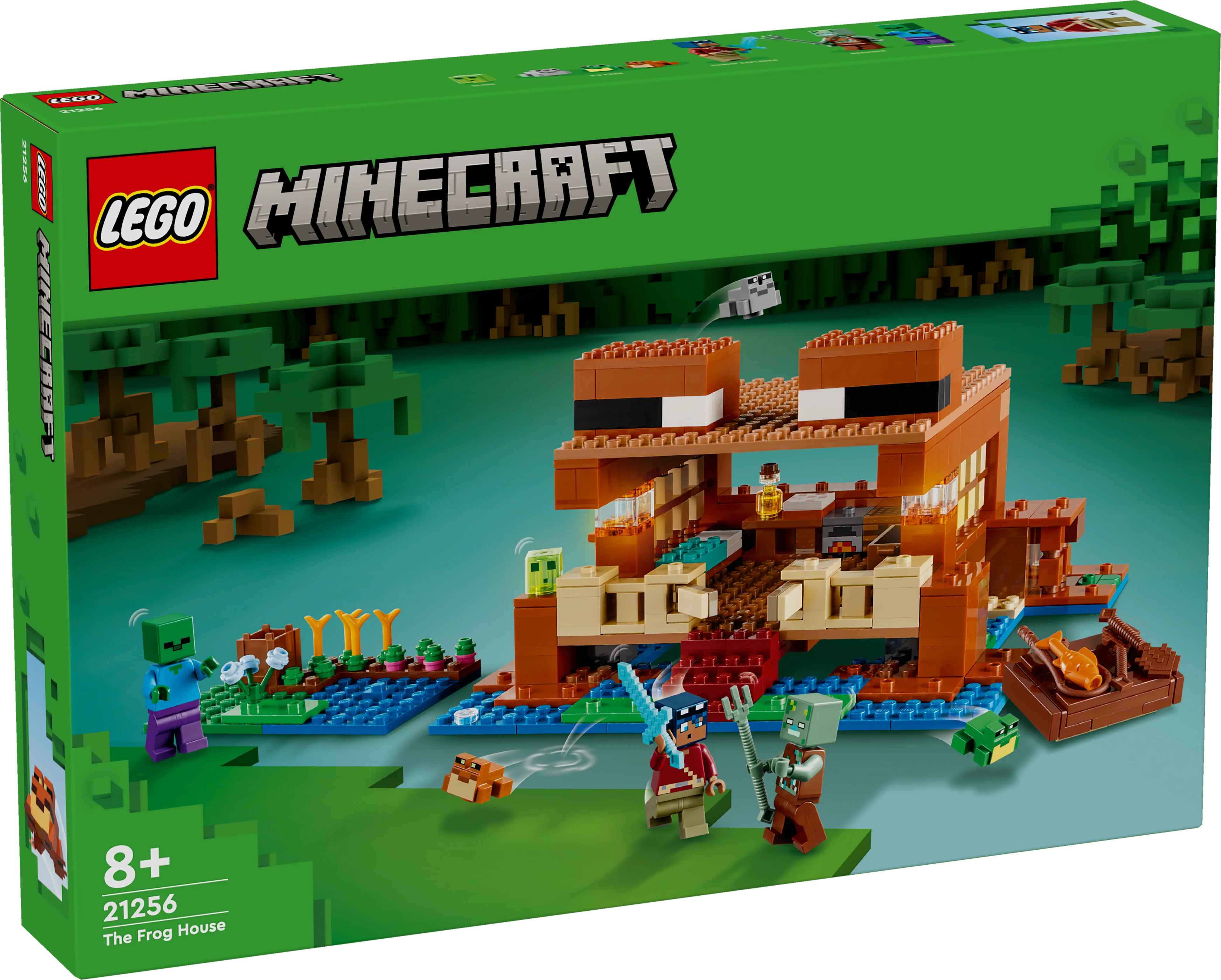 LEGO® 21256 Minecraft® Das Froschhaus