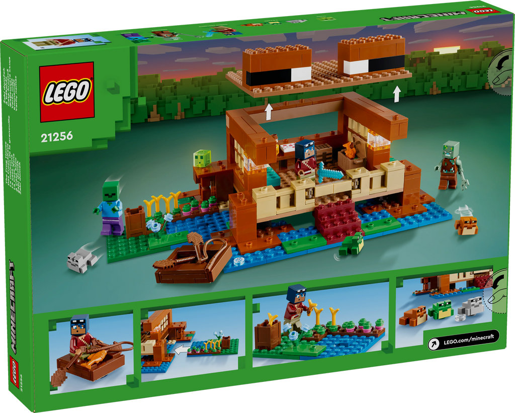 LEGO® 21256 Minecraft® Das Froschhaus