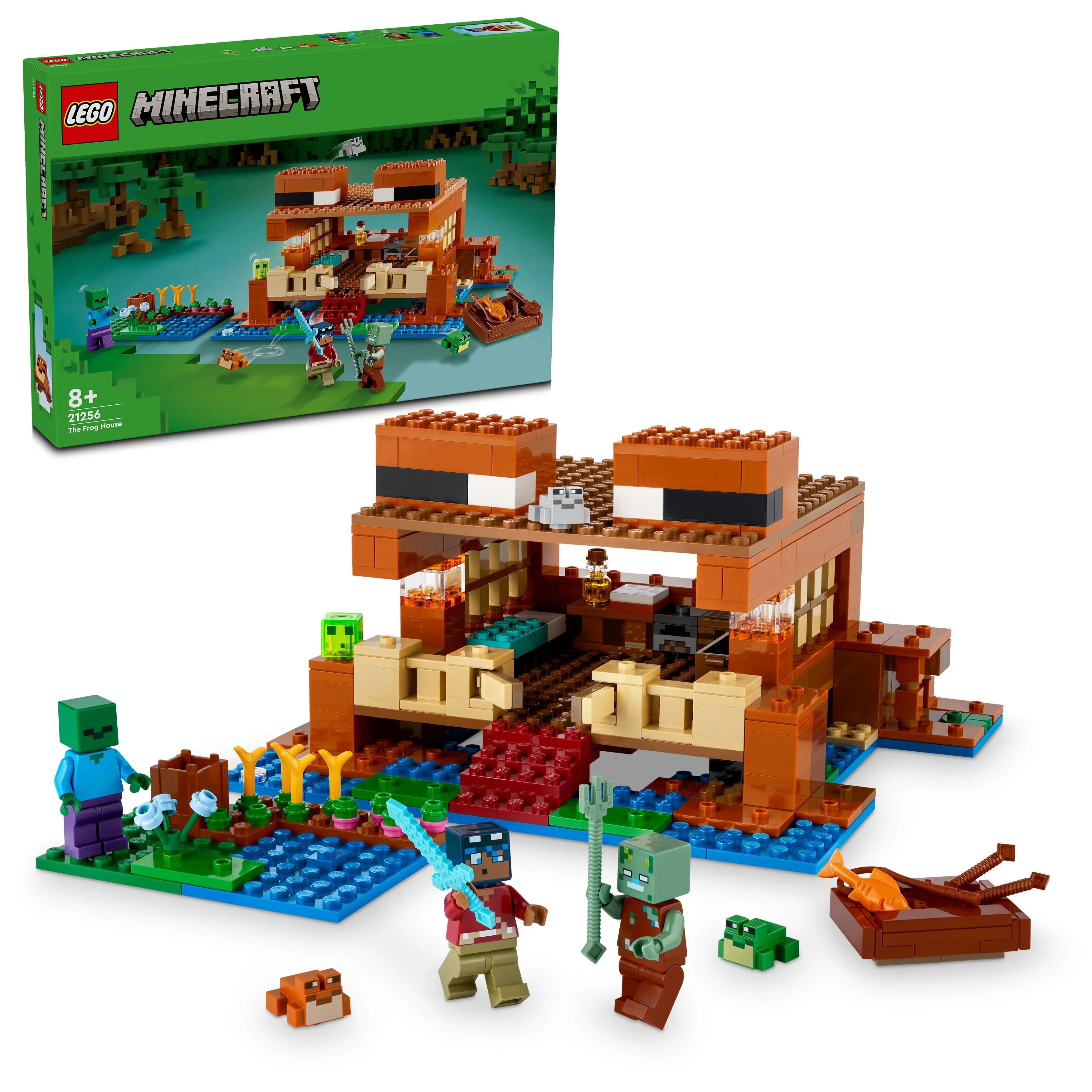 LEGO® 21256 Minecraft® Das Froschhaus