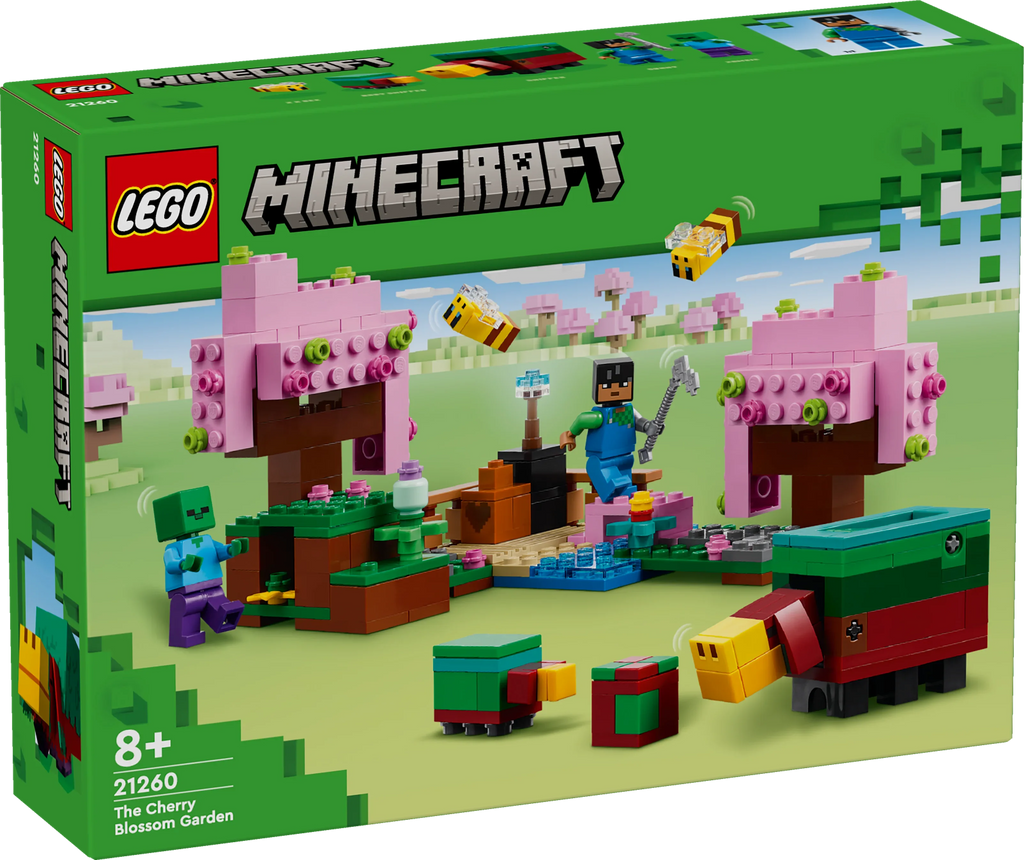 LEGO® 21260 Minecraft® Der Kirschblütengarten