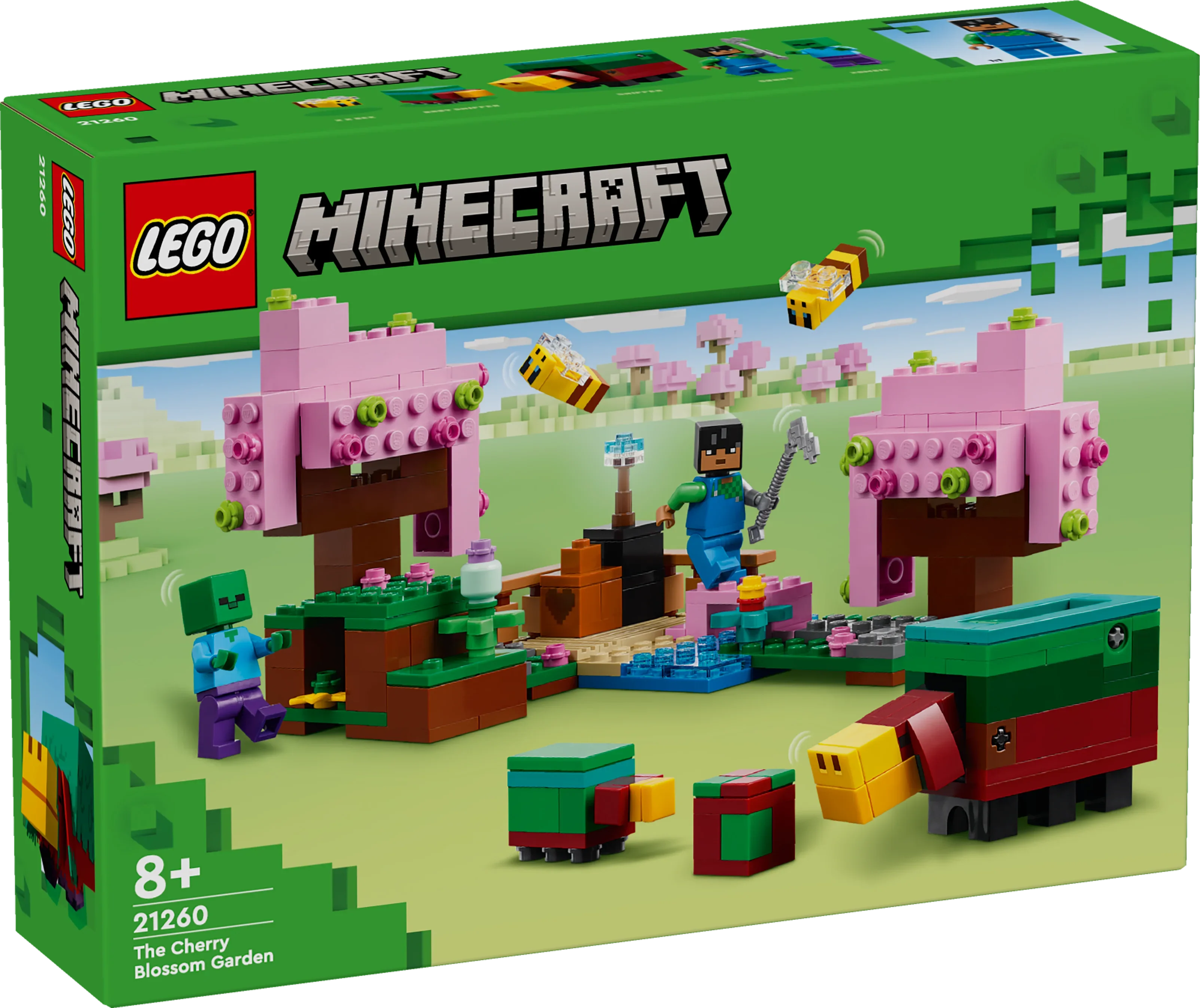 LEGO® 21260 Minecraft® Der Kirschblütengarten