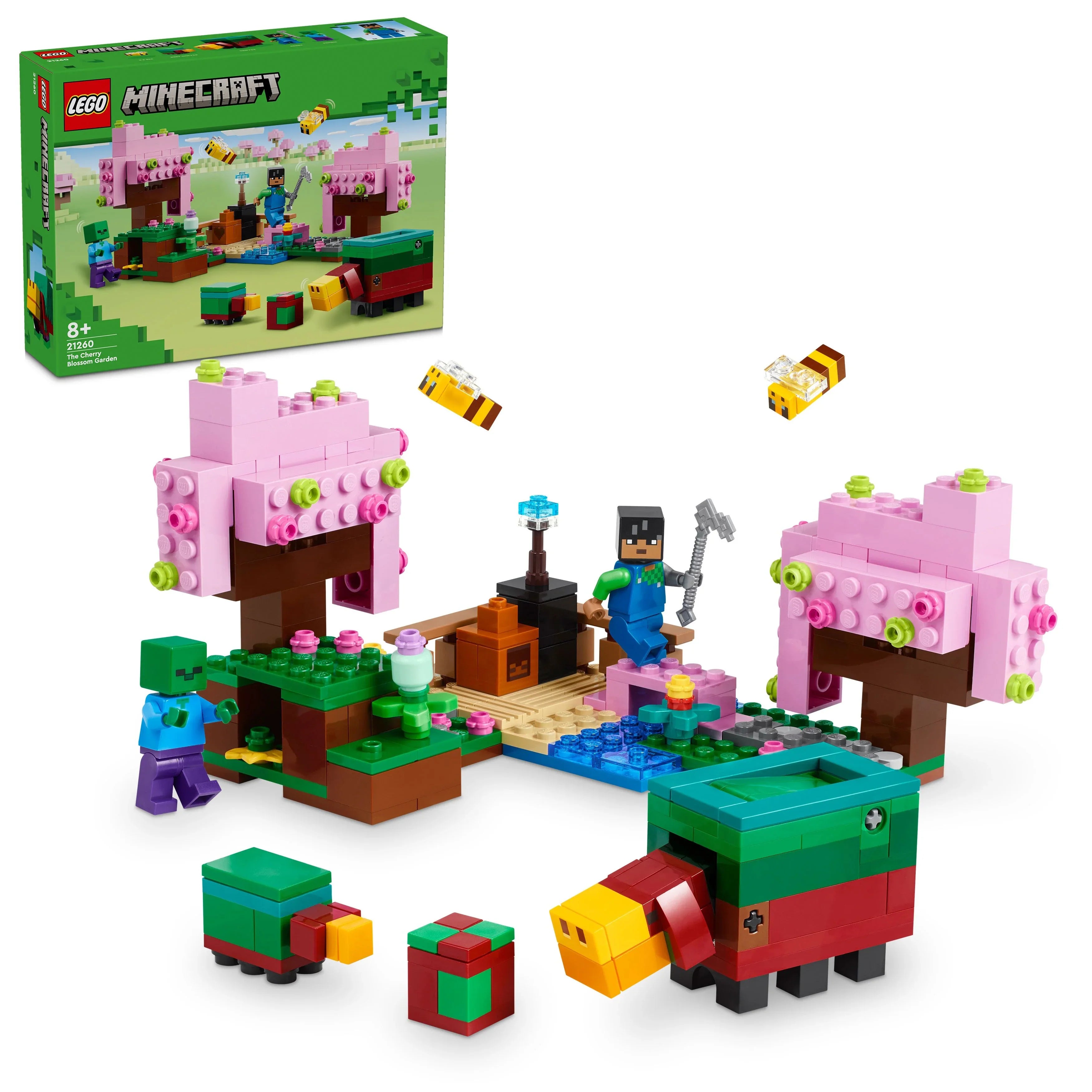 LEGO® 21260 Minecraft® Der Kirschblütengarten