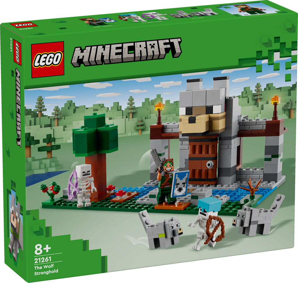 LEGO® 21261 Minecraft® Die Wolfsfestung