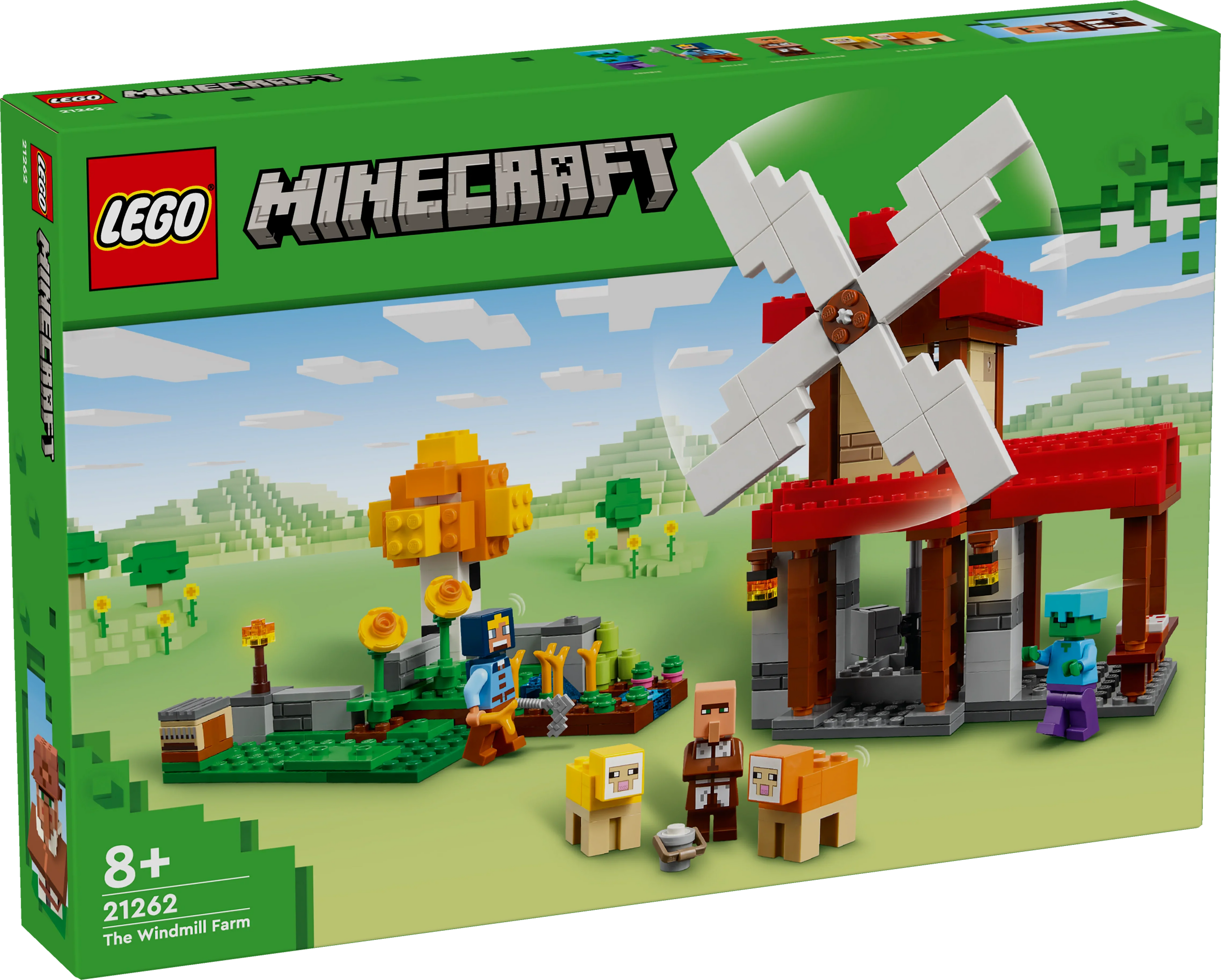 LEGO® 21262 Minecraft® Die Windmühlenfarm