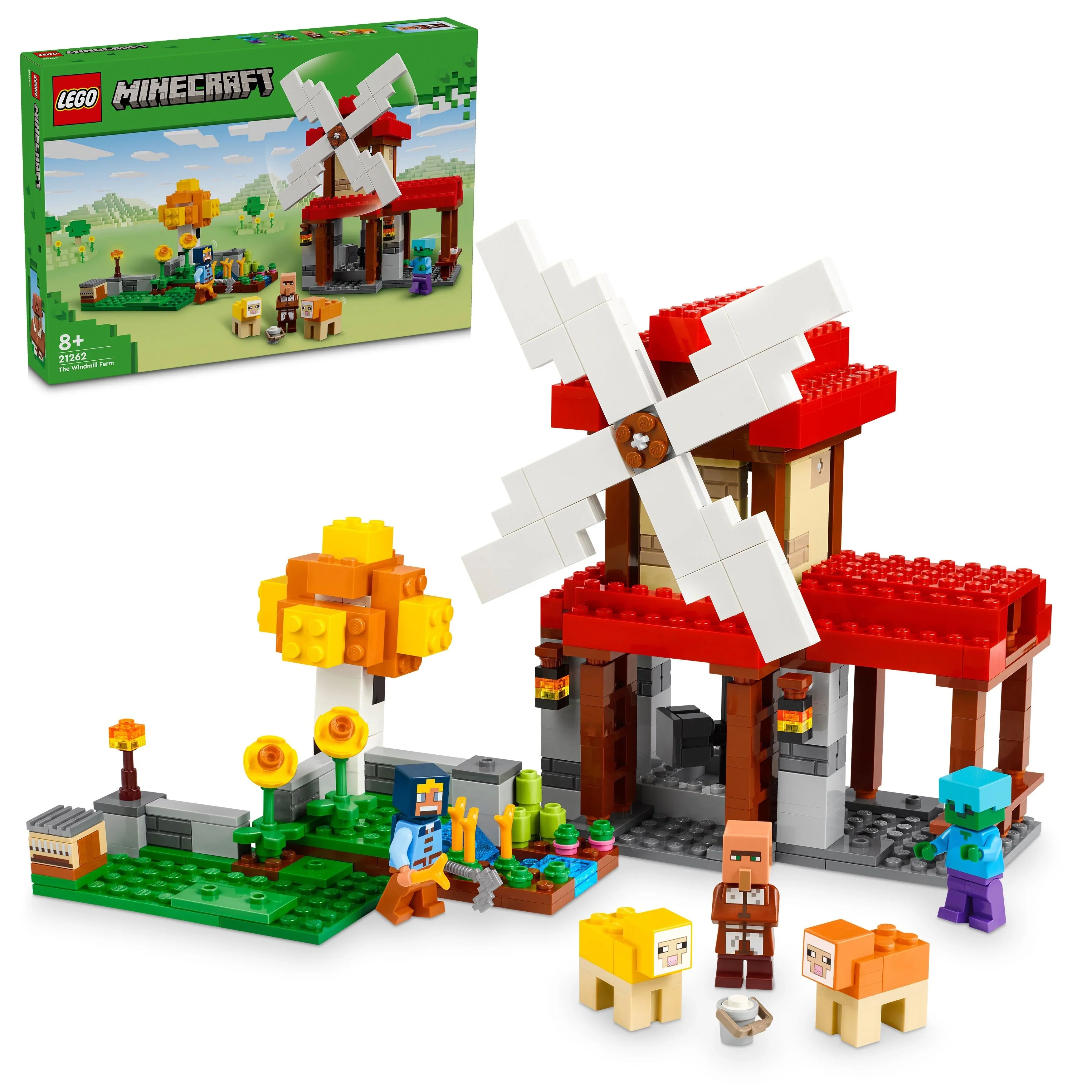 LEGO® 21262 Minecraft® Die Windmühlenfarm