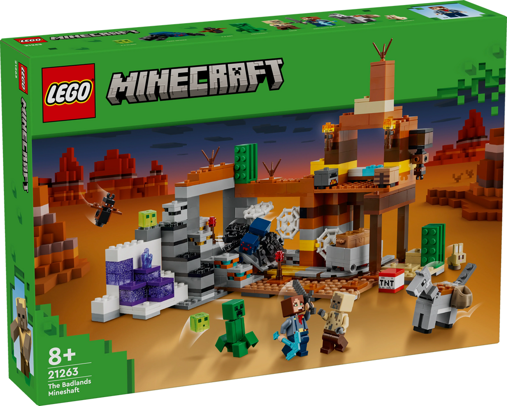 LEGO® 21263 Minecraft® Die Mine in den Badlands