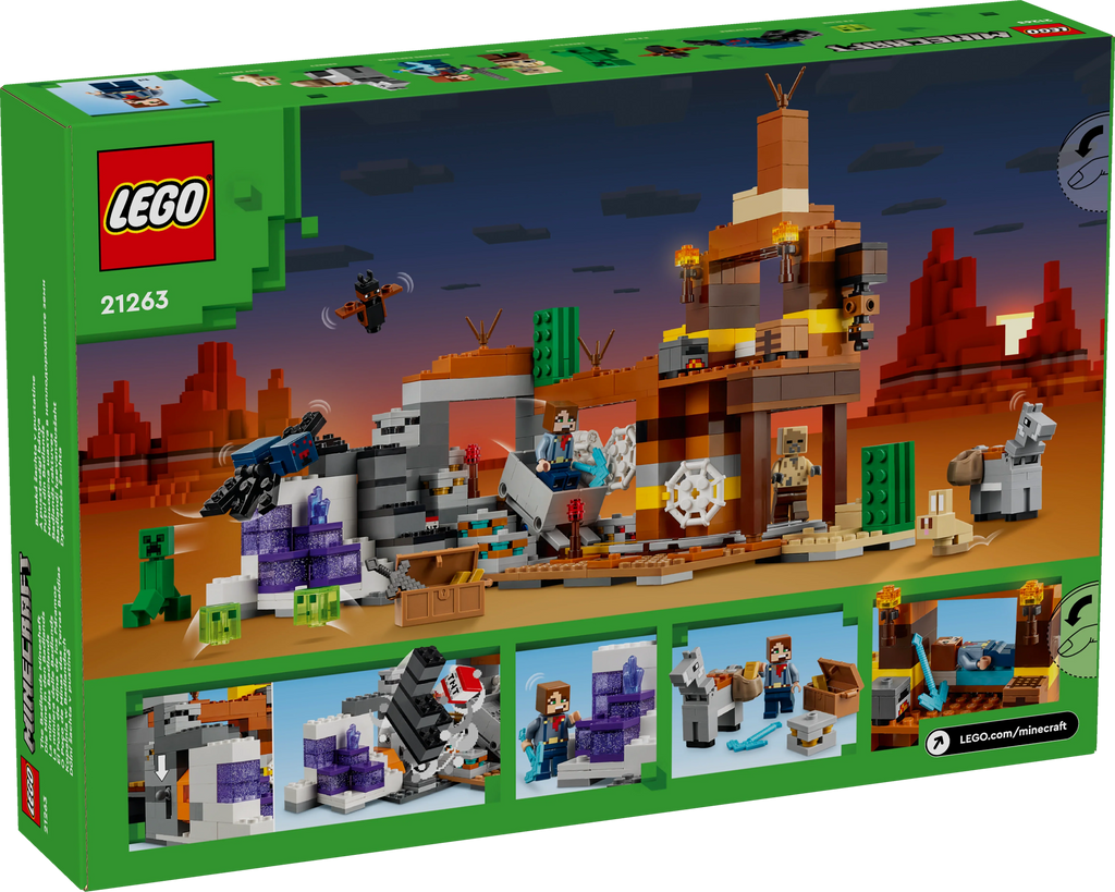 LEGO® 21263 Minecraft® Die Mine in den Badlands