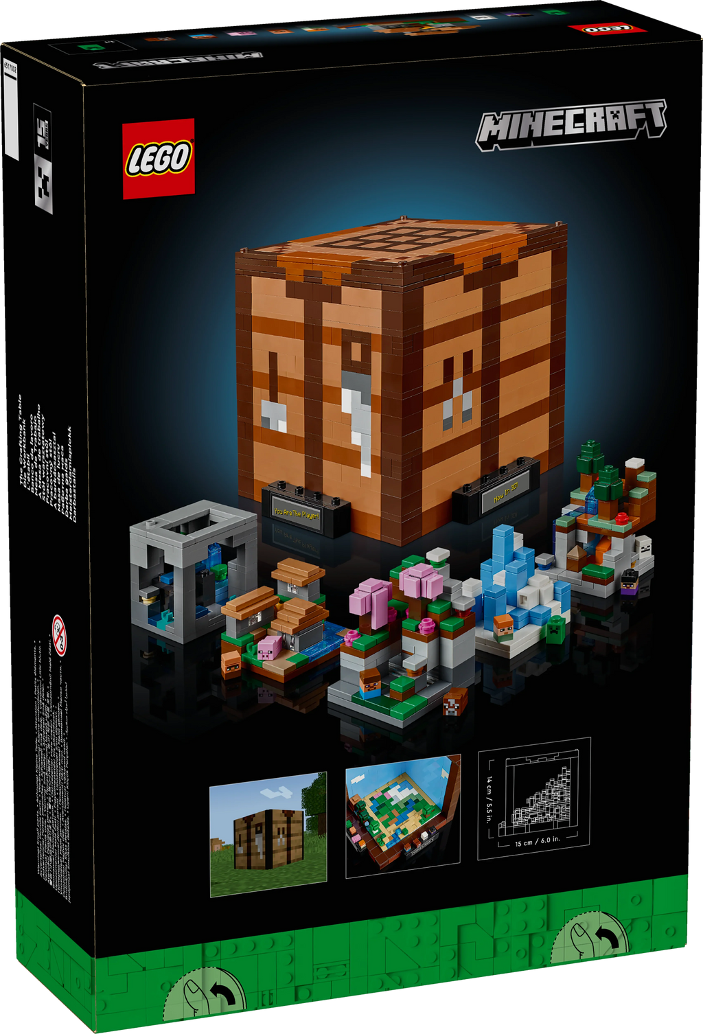 LEGO® 21265 Minecraft® Die Werkbank