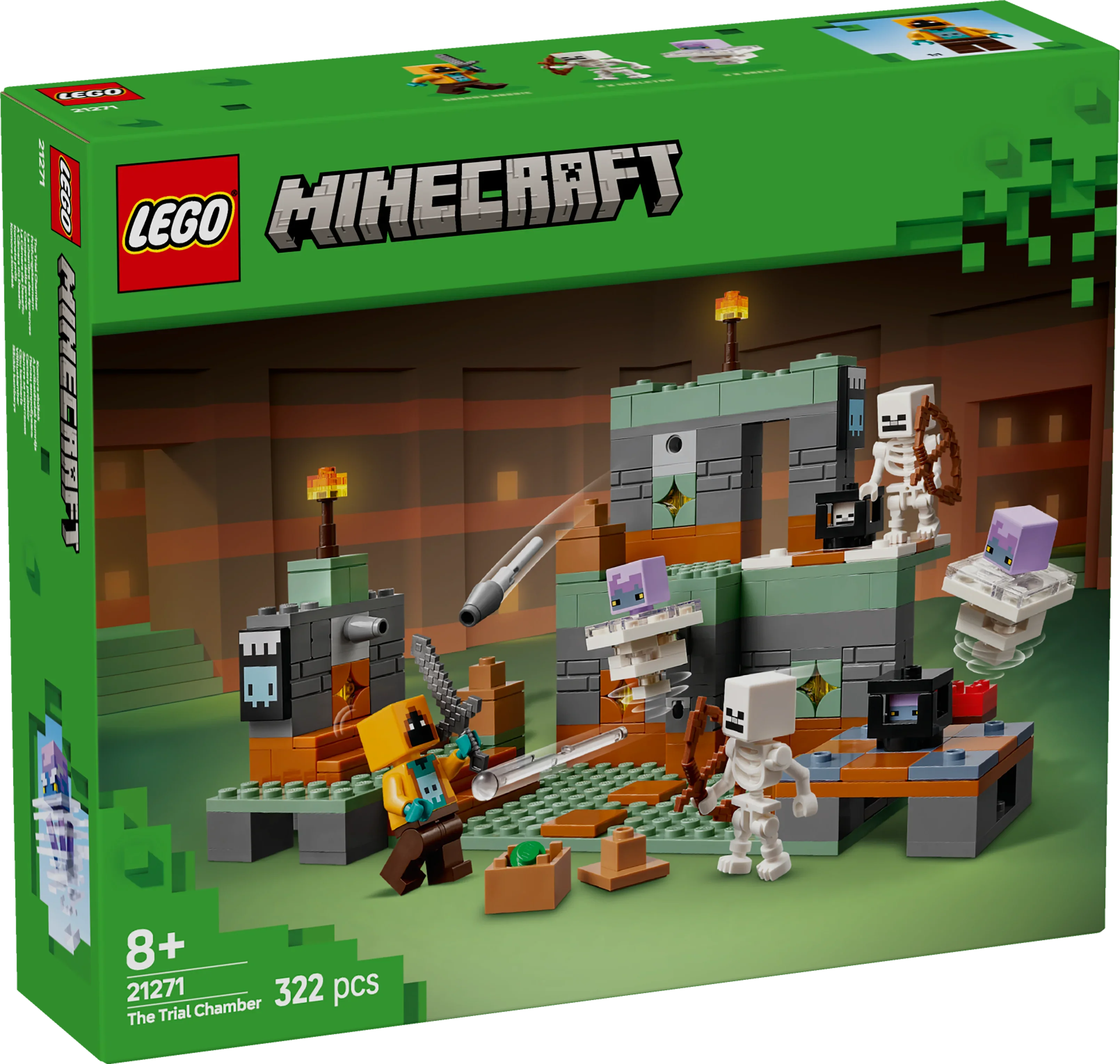 LEGO® 21271 Minecraft® Prüfungskammern